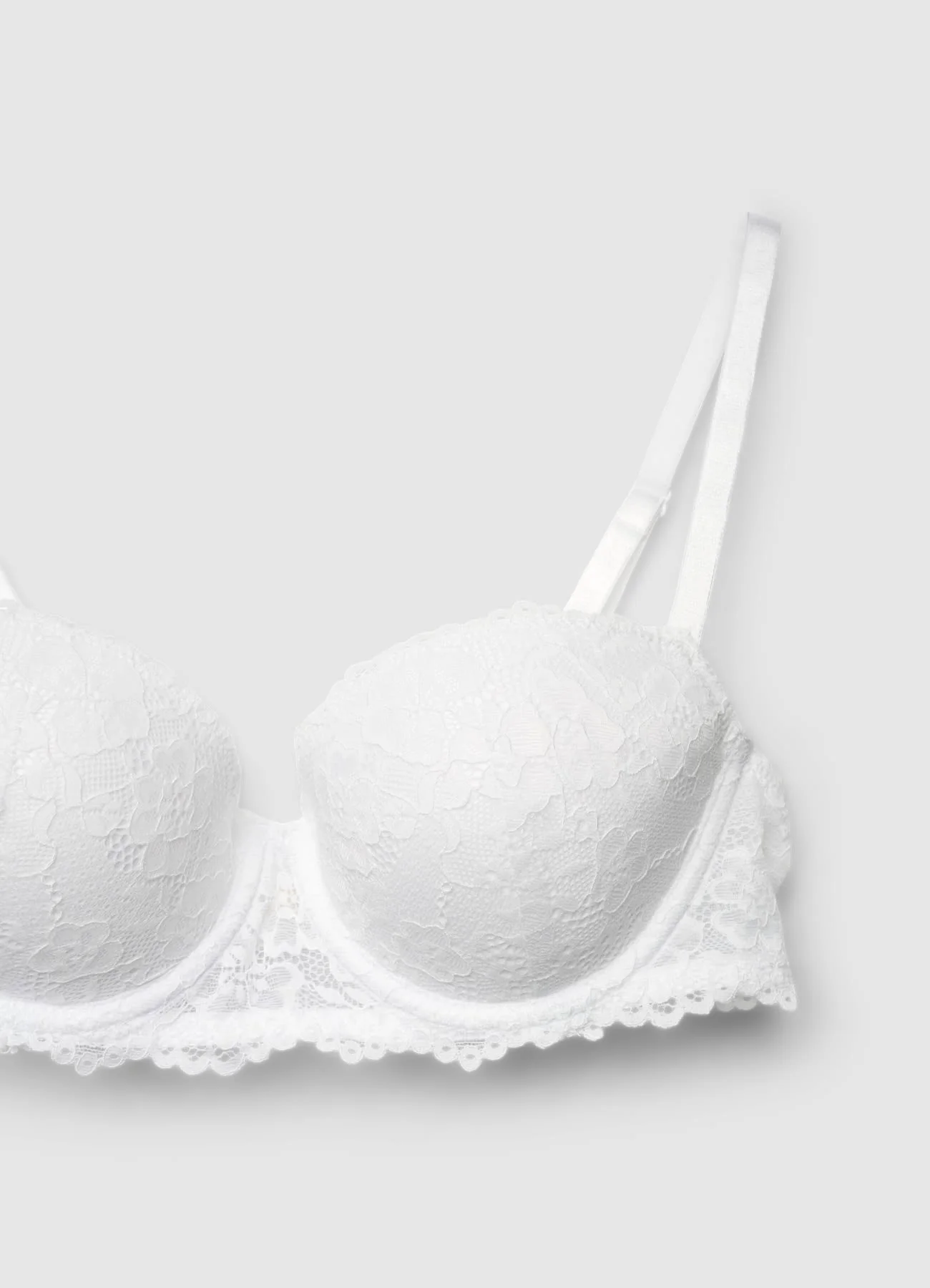 Reggiseno balconcino in pizzo