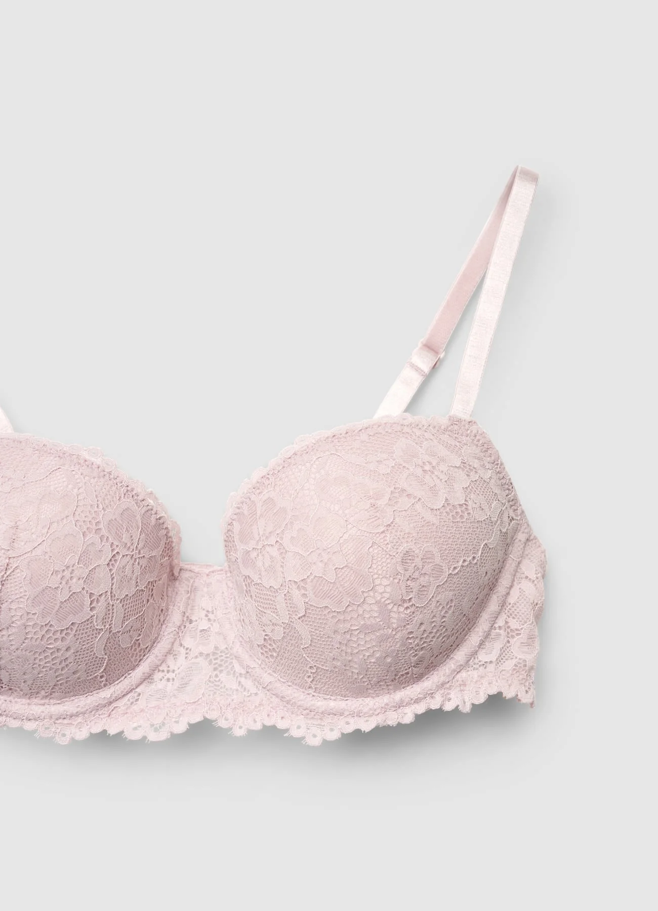 Reggiseno balconcino in pizzo