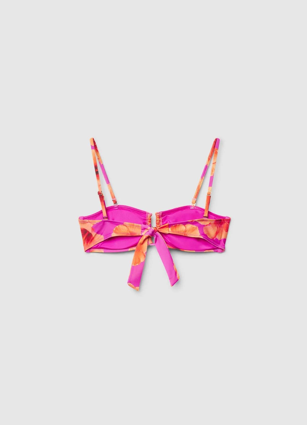 Reggiseno bikini fascia con ferretto a stampa floreale - Image 6