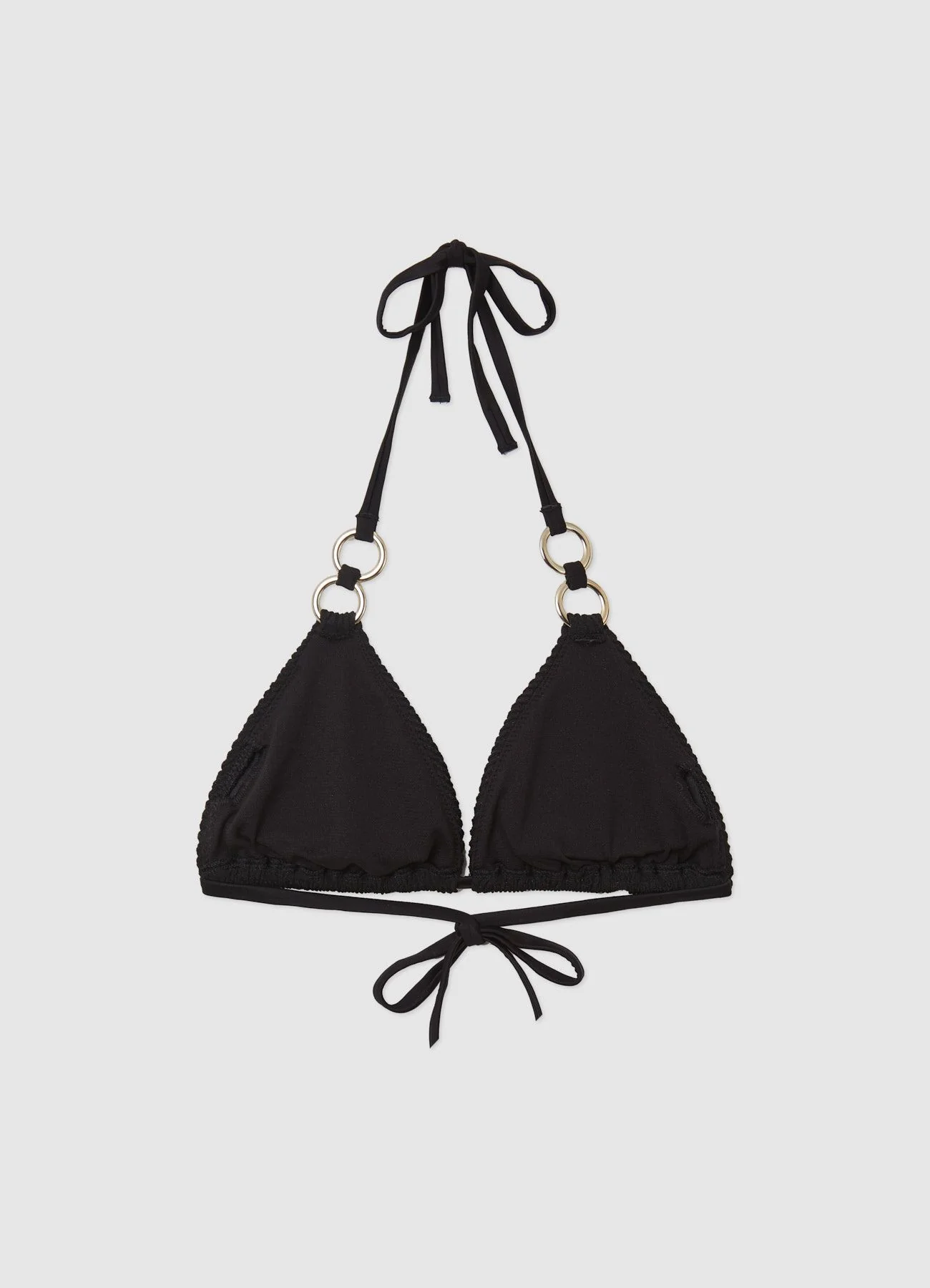 Reggiseno mare triangolo con anelli - Image 6