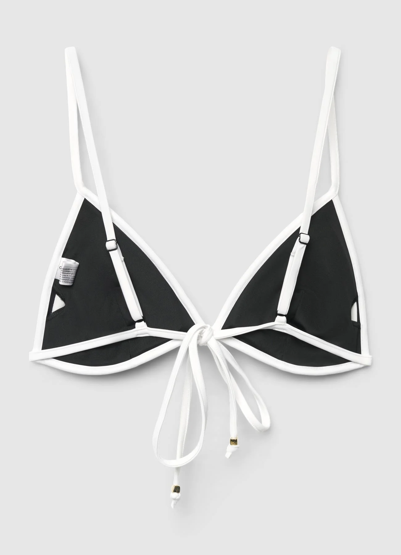 Reggiseno mare triangolo con piping - Image 7