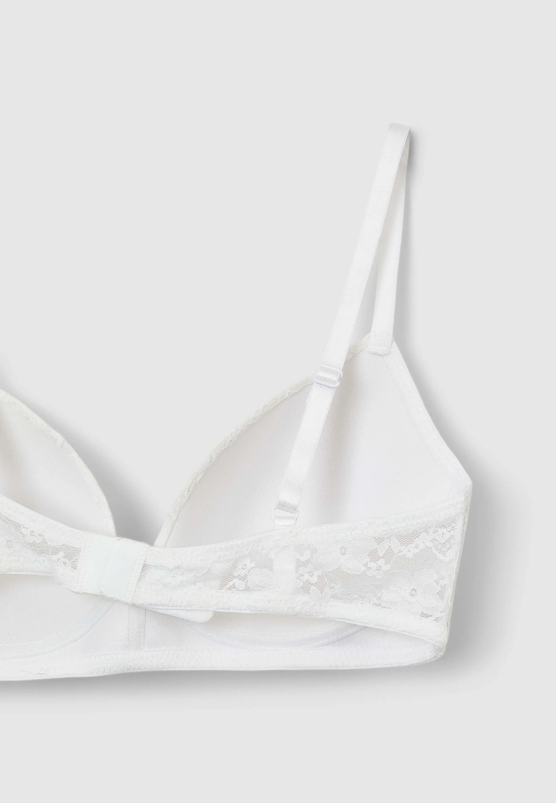 Reggiseno triangolo imbottito pizzo - Image 3