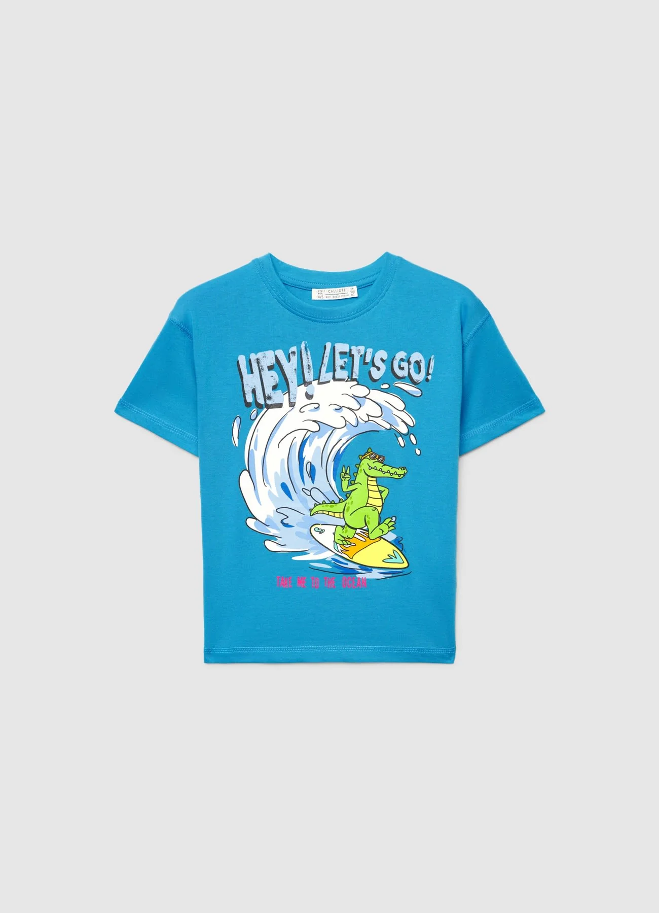 Set t-shirt e pantaloncini con stampa surf - Image 3