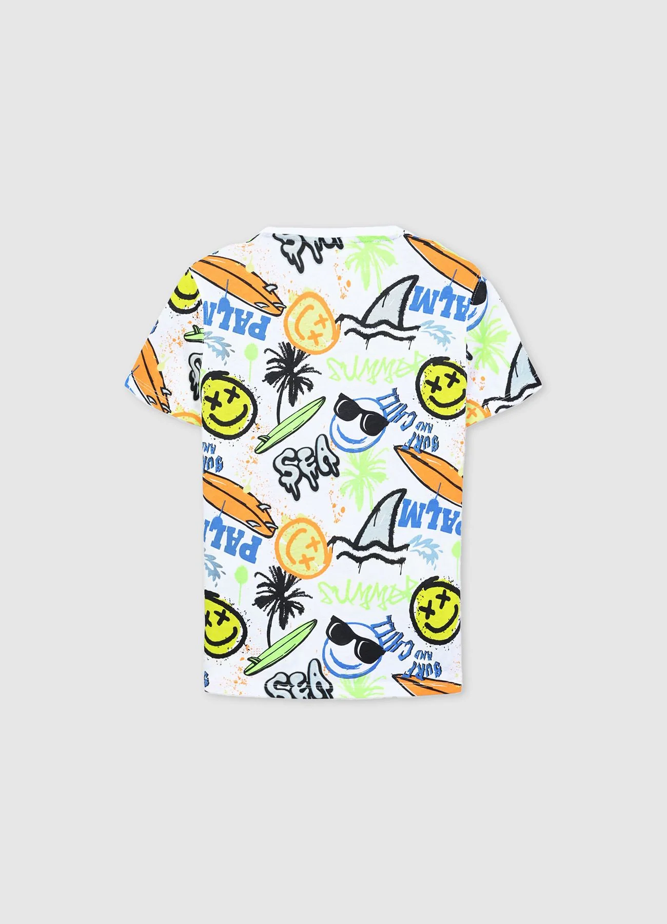 Set t-shirt e shorts con stampe - Image 8