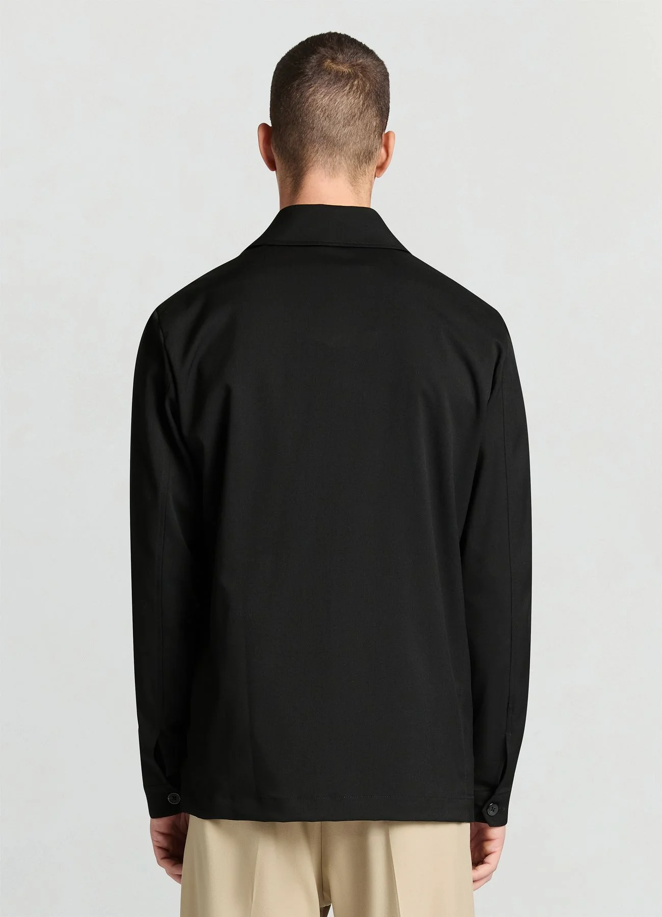Shacket con tasche a patta - Image 3