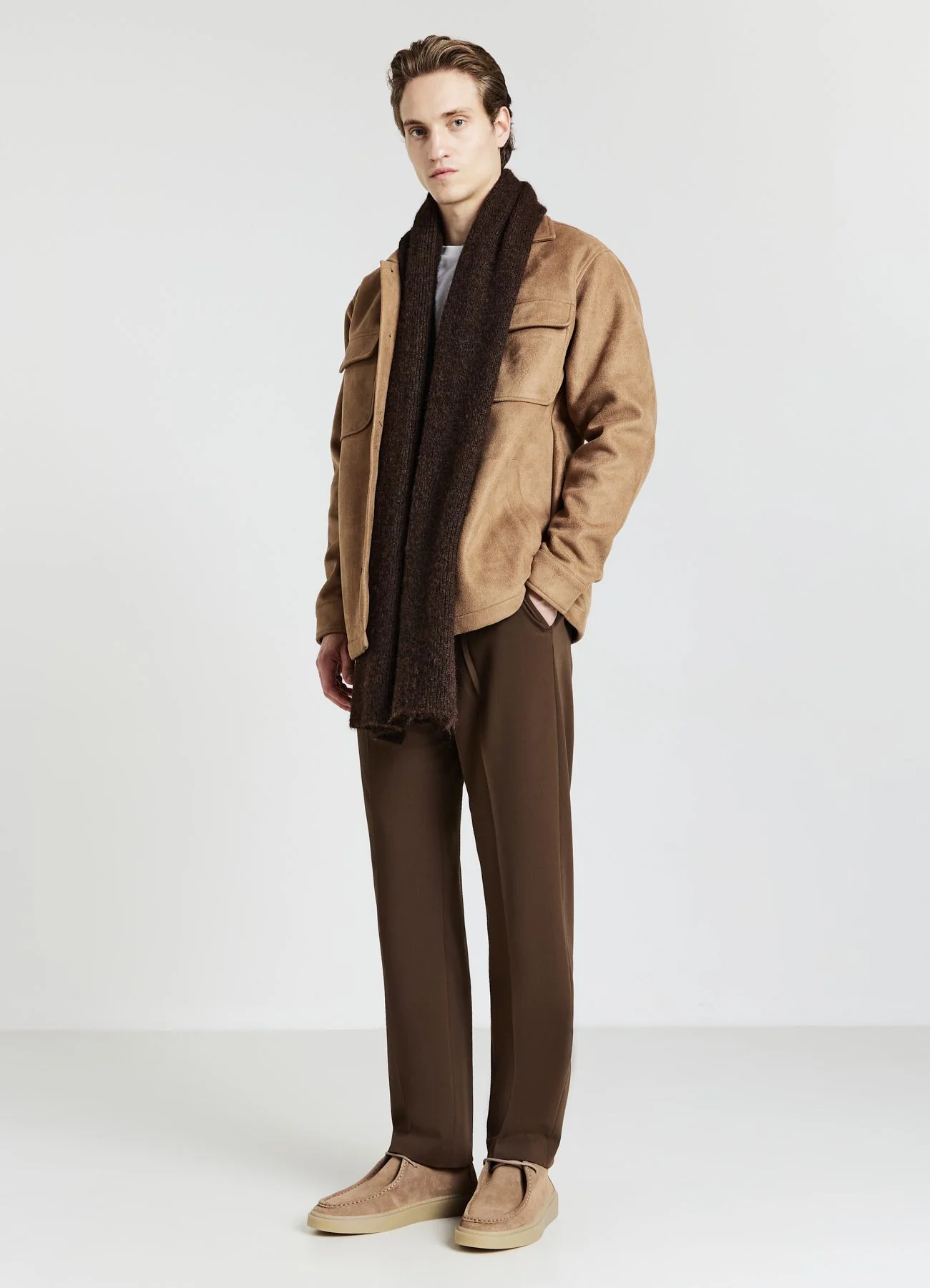 Shacket simil camoscio - Image 4