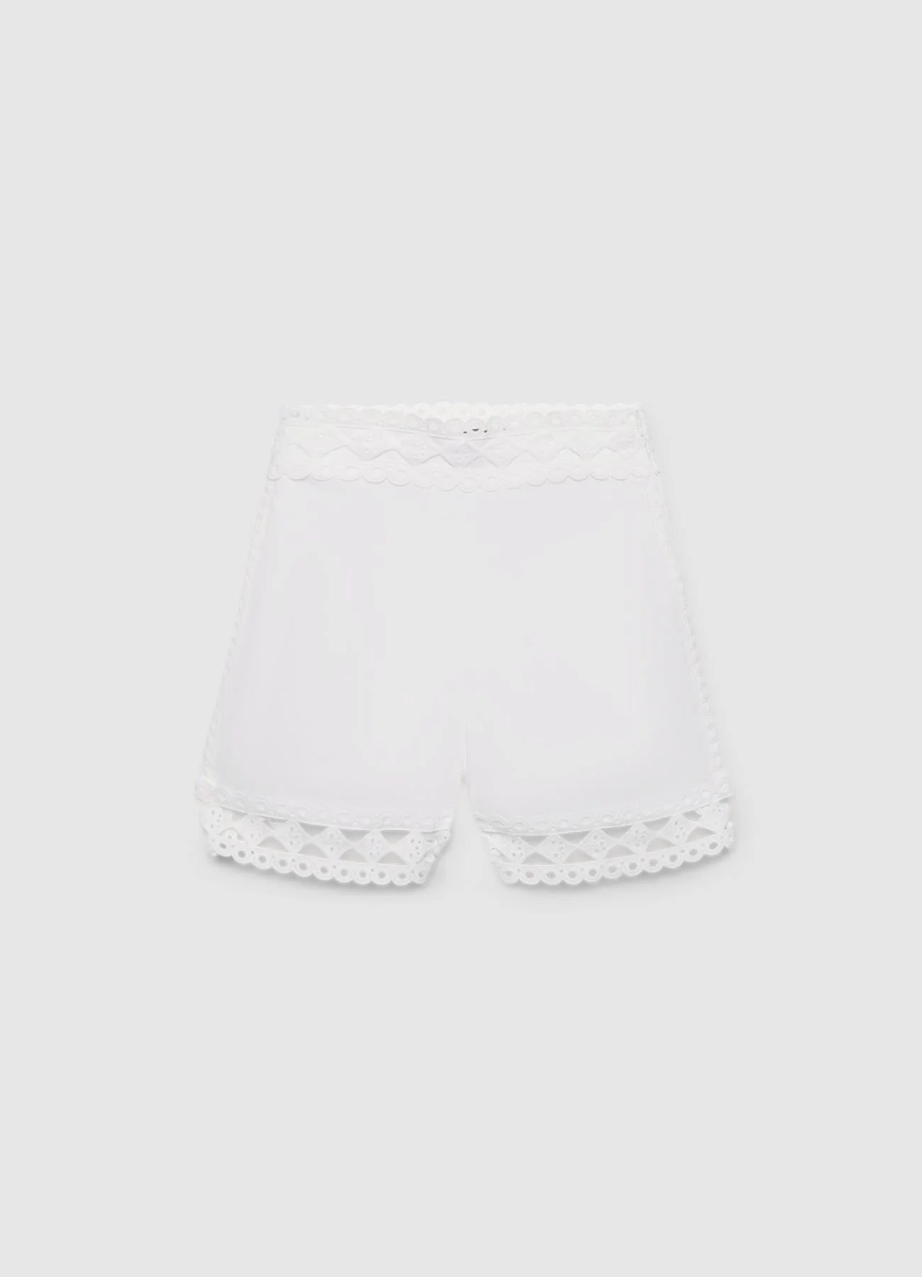 Shorts a vita alta con ricami - Image 6