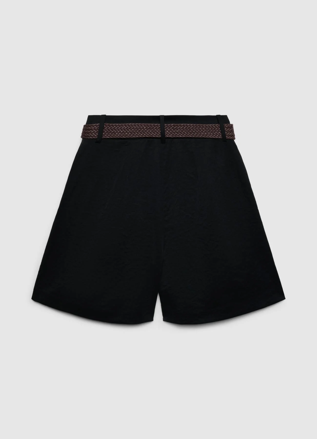 Shorts bermuda con cintura intrecciata - Image 6
