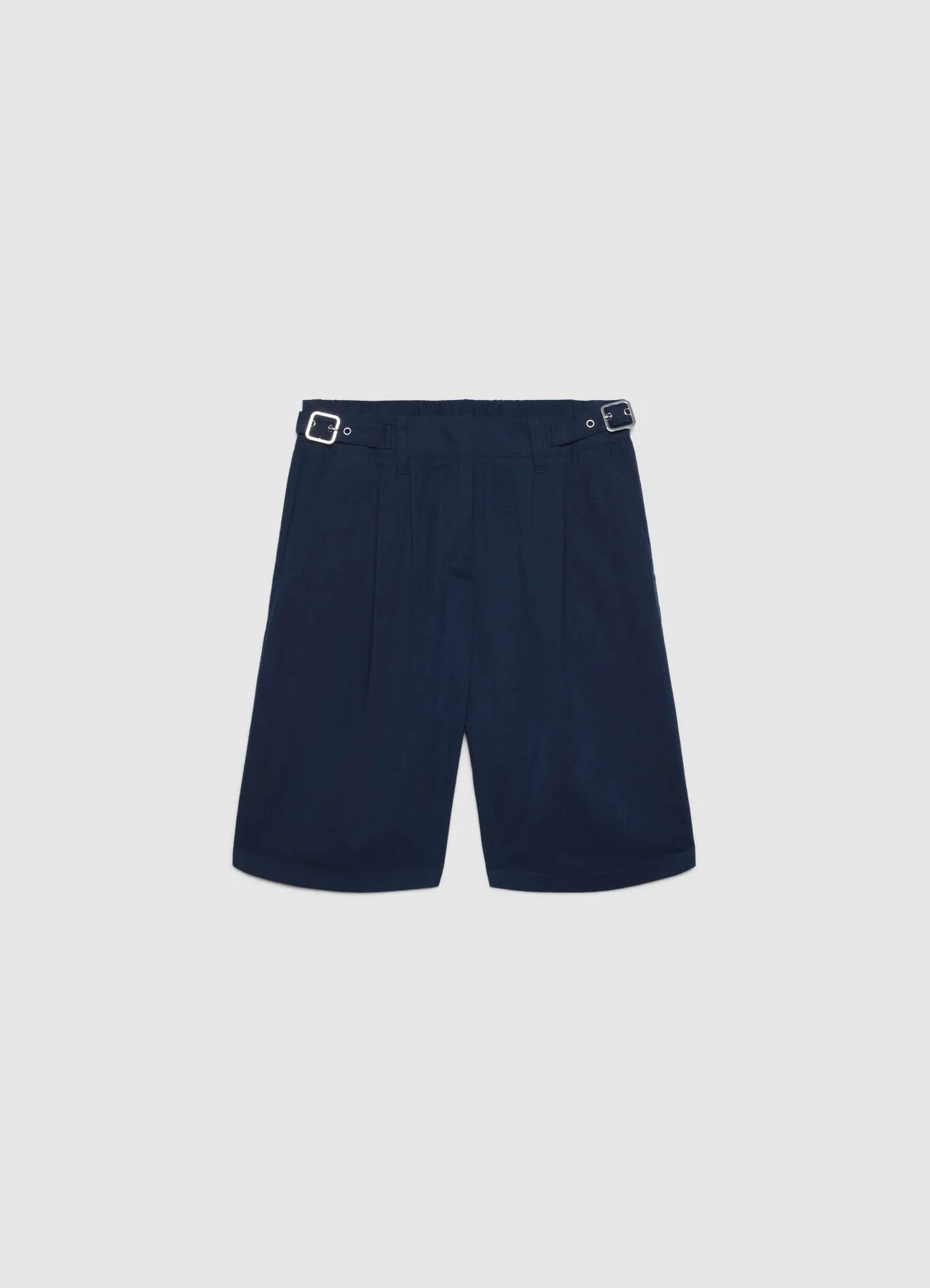 Shorts bermuda con fibbie in vita - Image 4