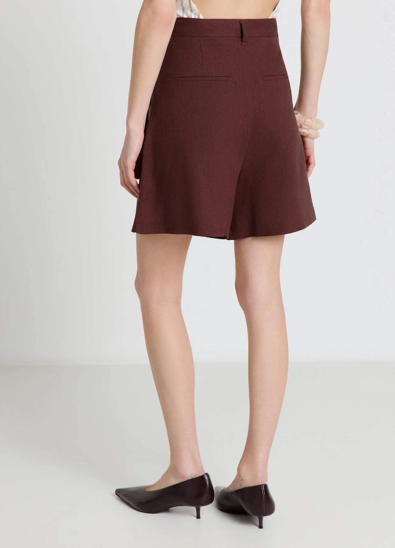 Shorts bermuda misto lino - Image 3