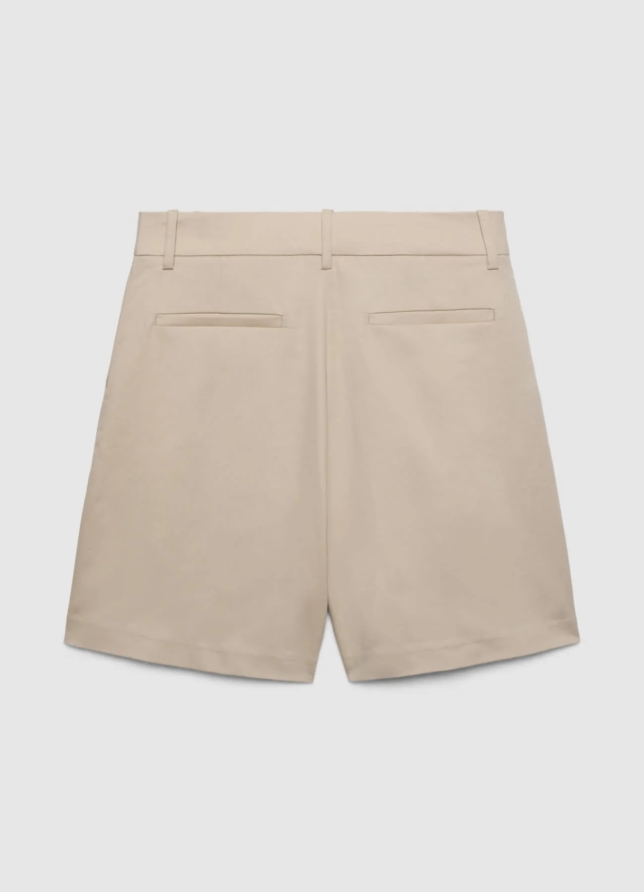 Shorts bermuda sartoriali a tinta unita - Image 5