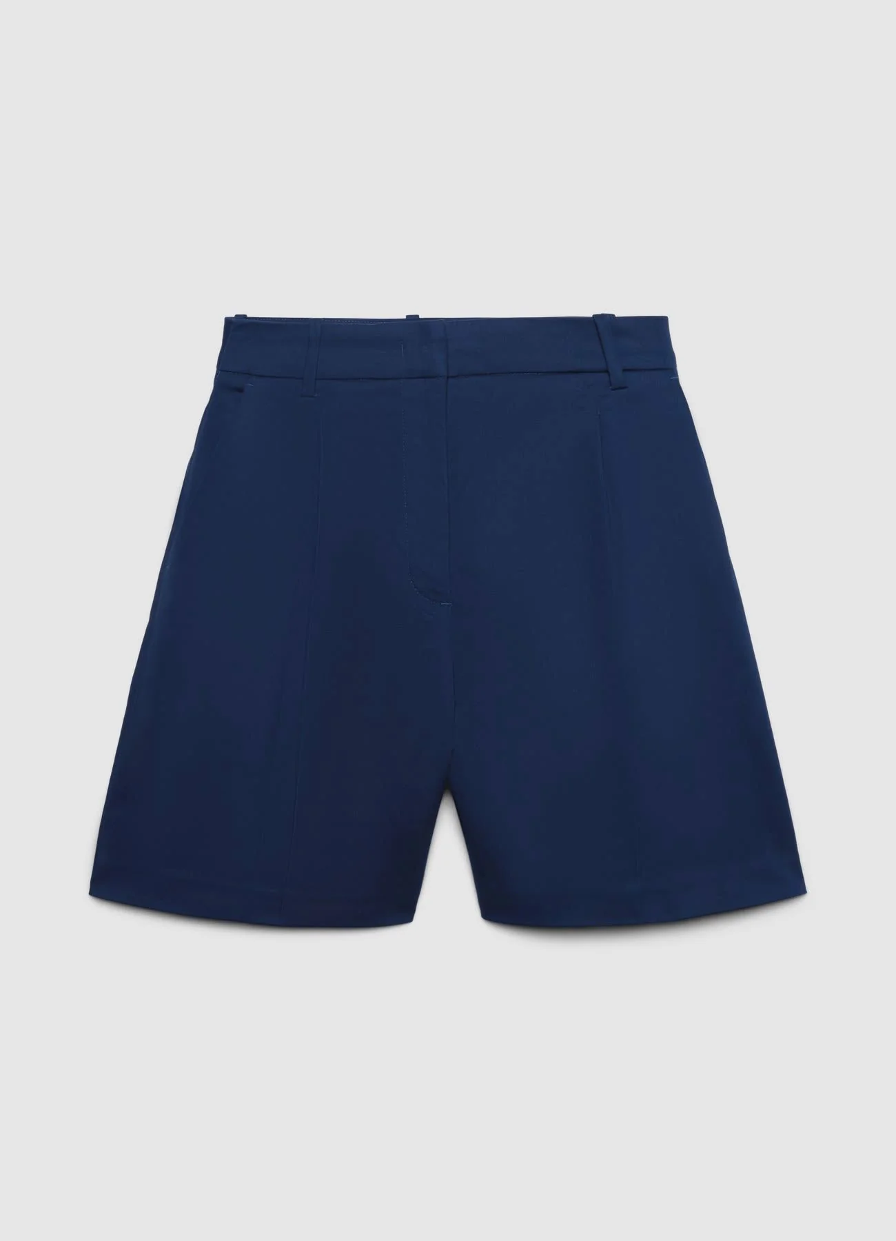 Shorts bermuda sartoriali a tinta unita - Image 4