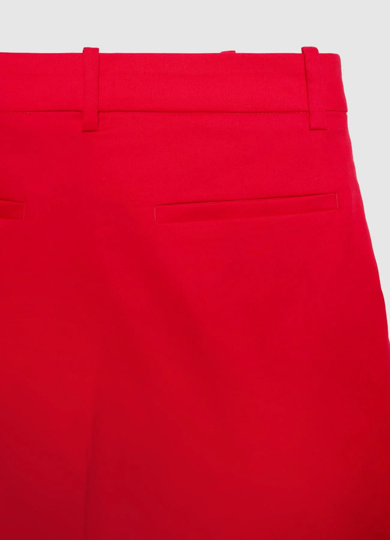Shorts bermuda sartoriali a tinta unita - Image 5