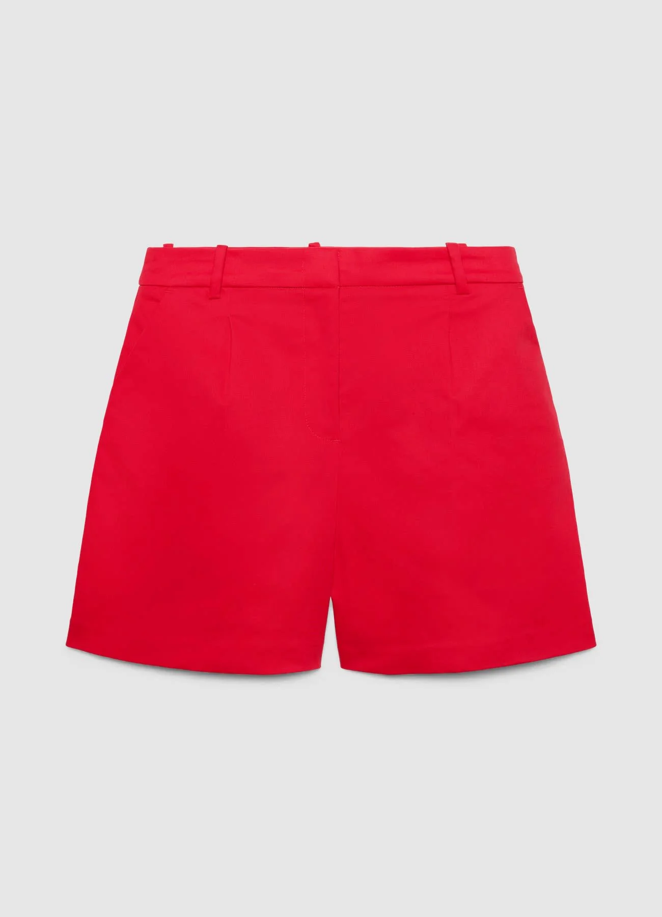 Shorts bermuda sartoriali a tinta unita - Image 6