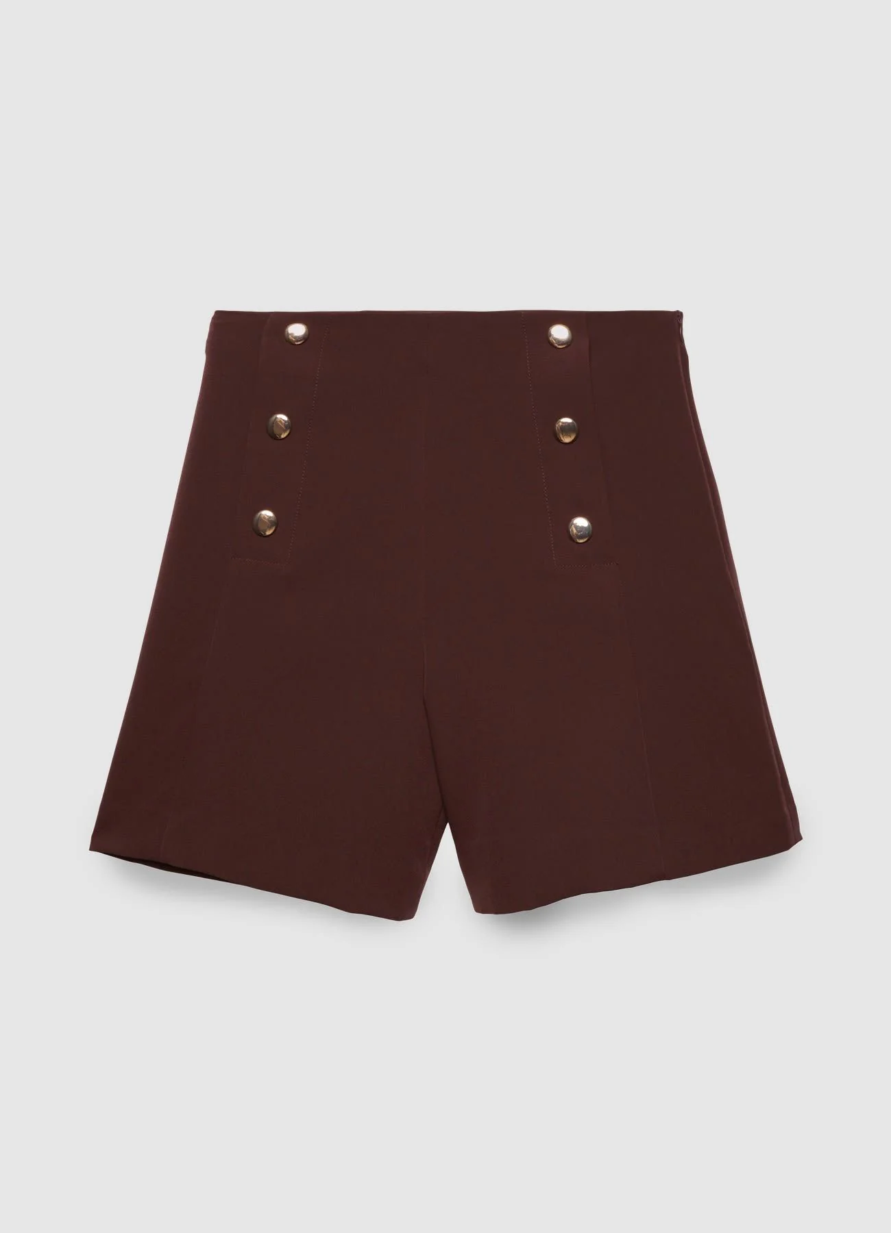Shorts con bottoni decorativi - Image 5