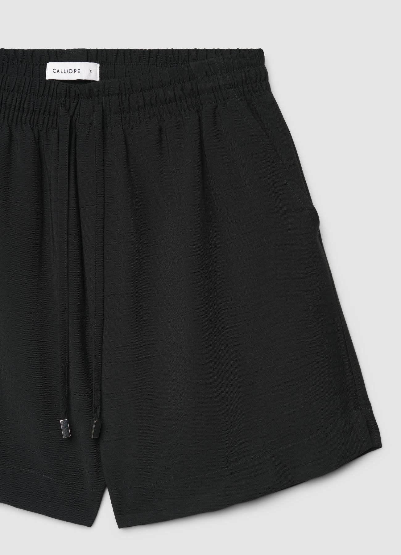 Shorts con coulisse e vita elasticizzata - Image 4