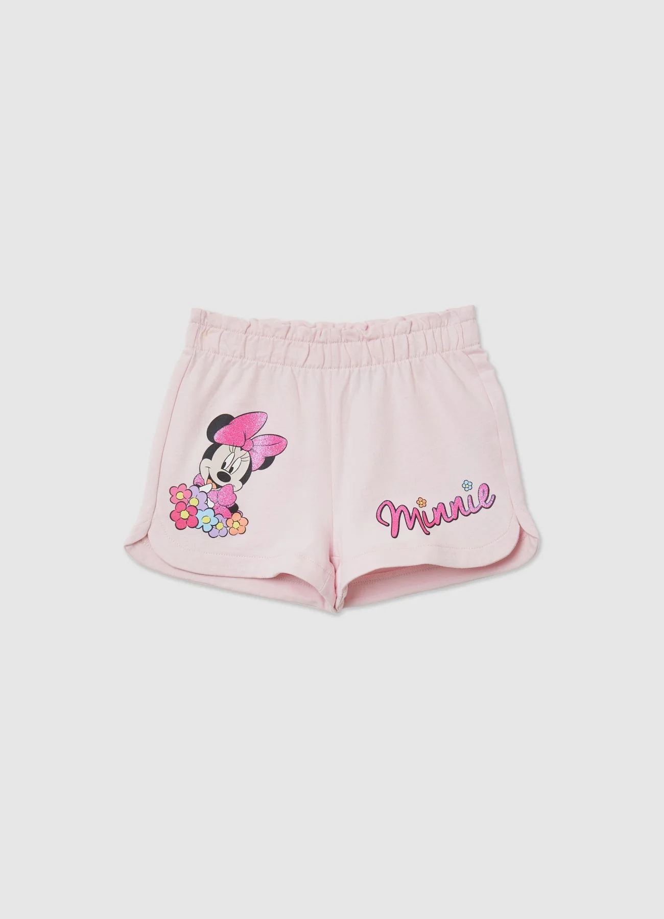 Shorts con stampa Minnie