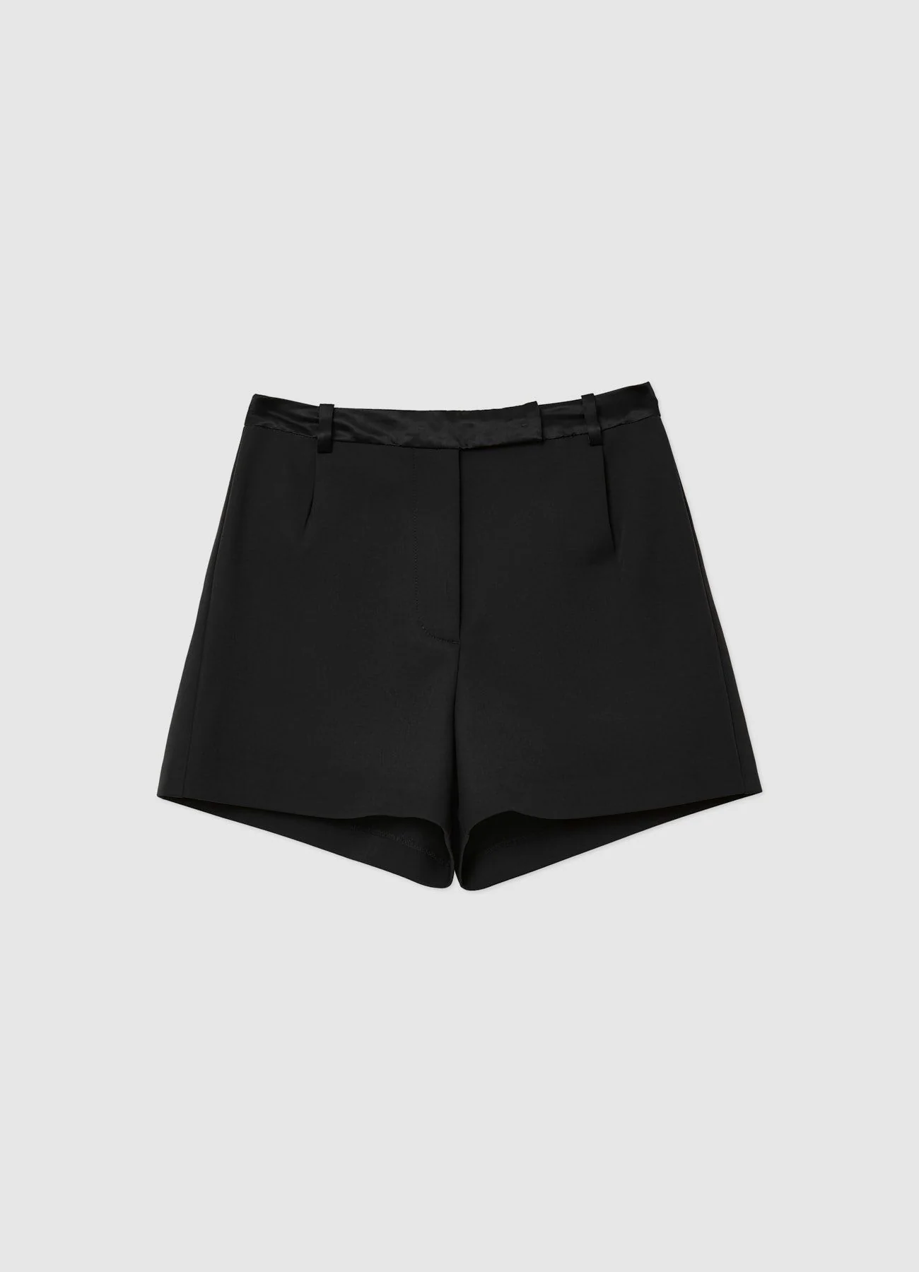 Shorts eleganti vita simil satin - Image 5