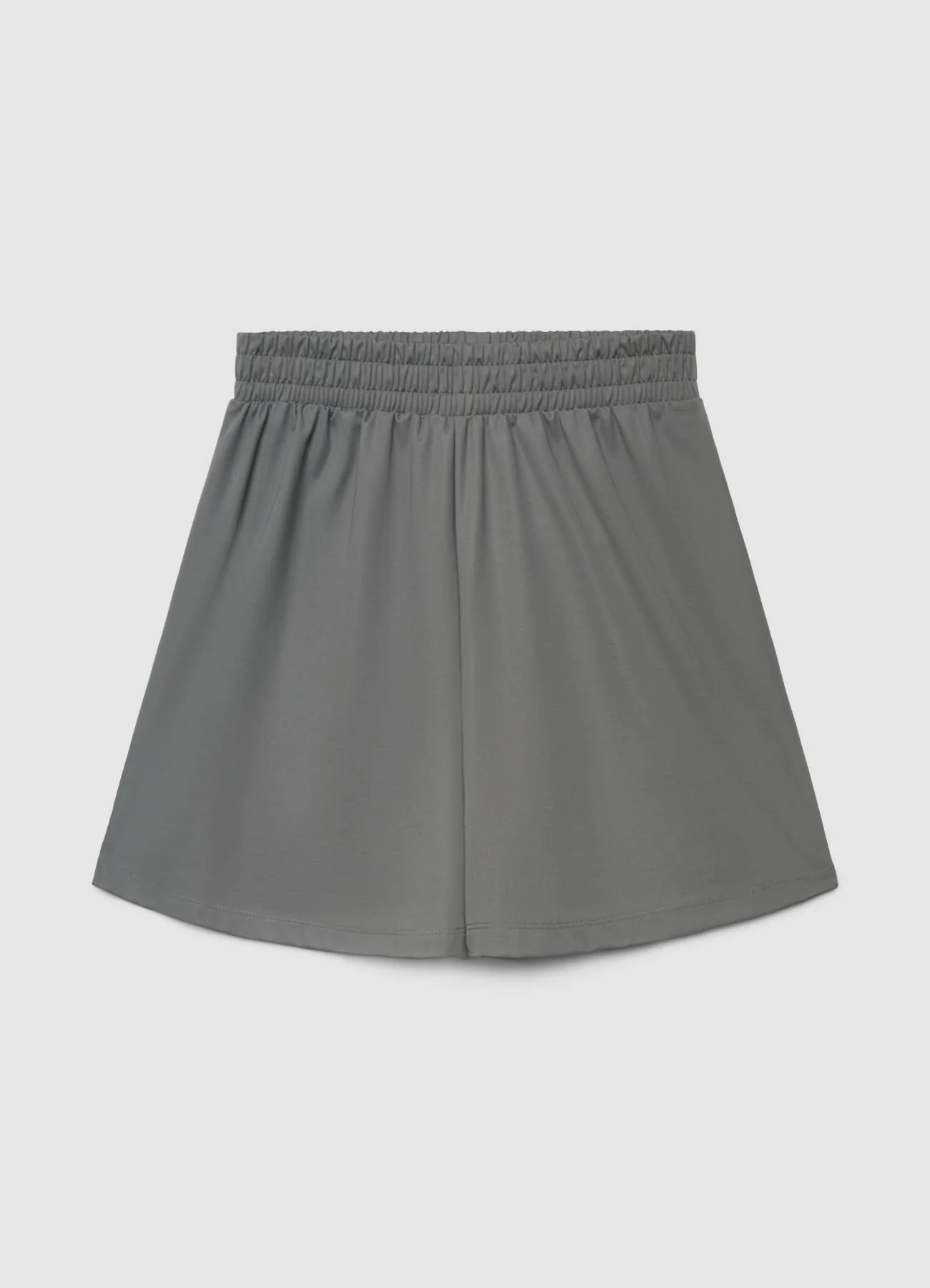 Shorts ginnici a tinta unita con vita elasticizzata - Image 5