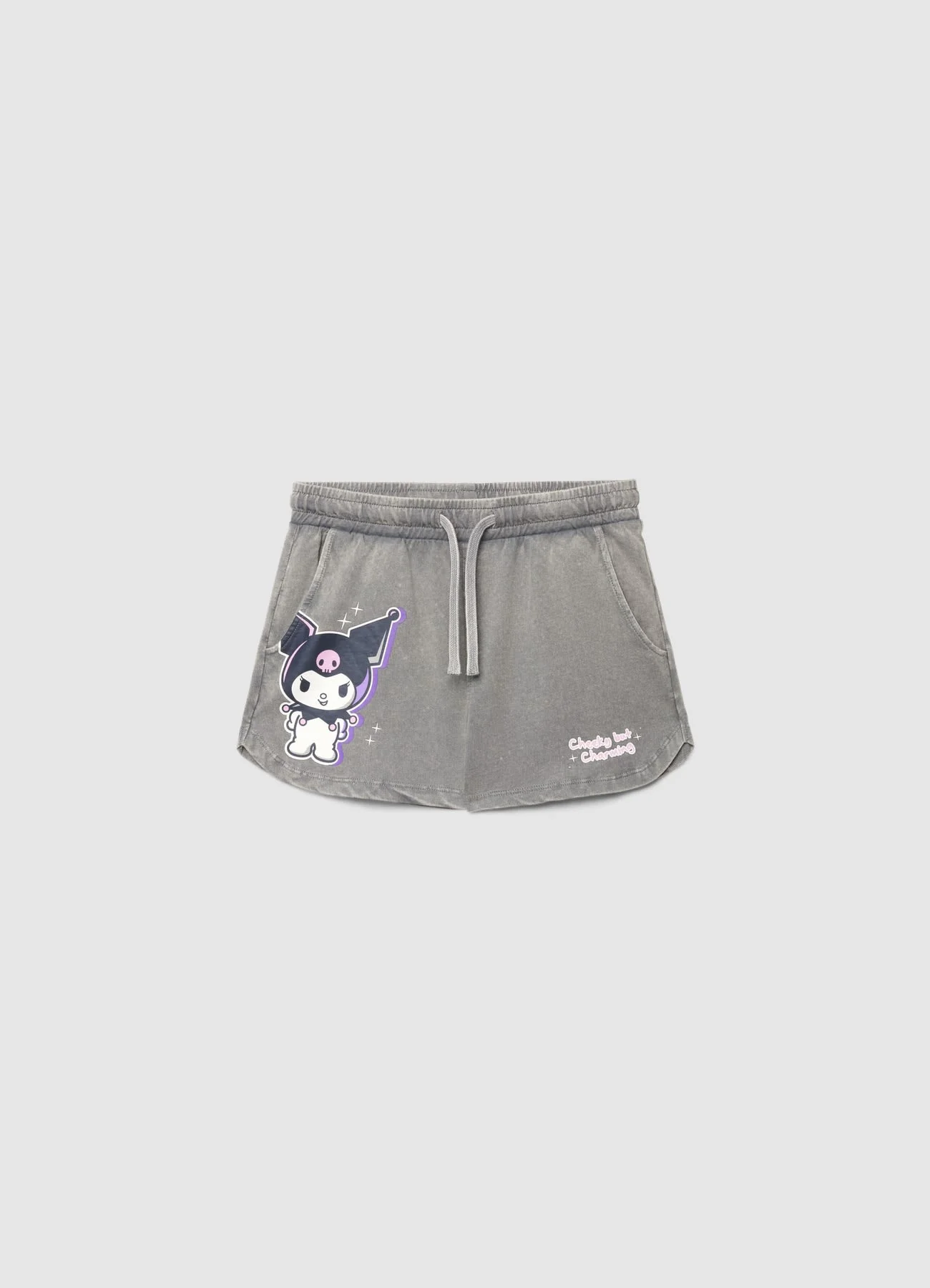 Shorts ginnici con stampa Kurom®i e coulisse