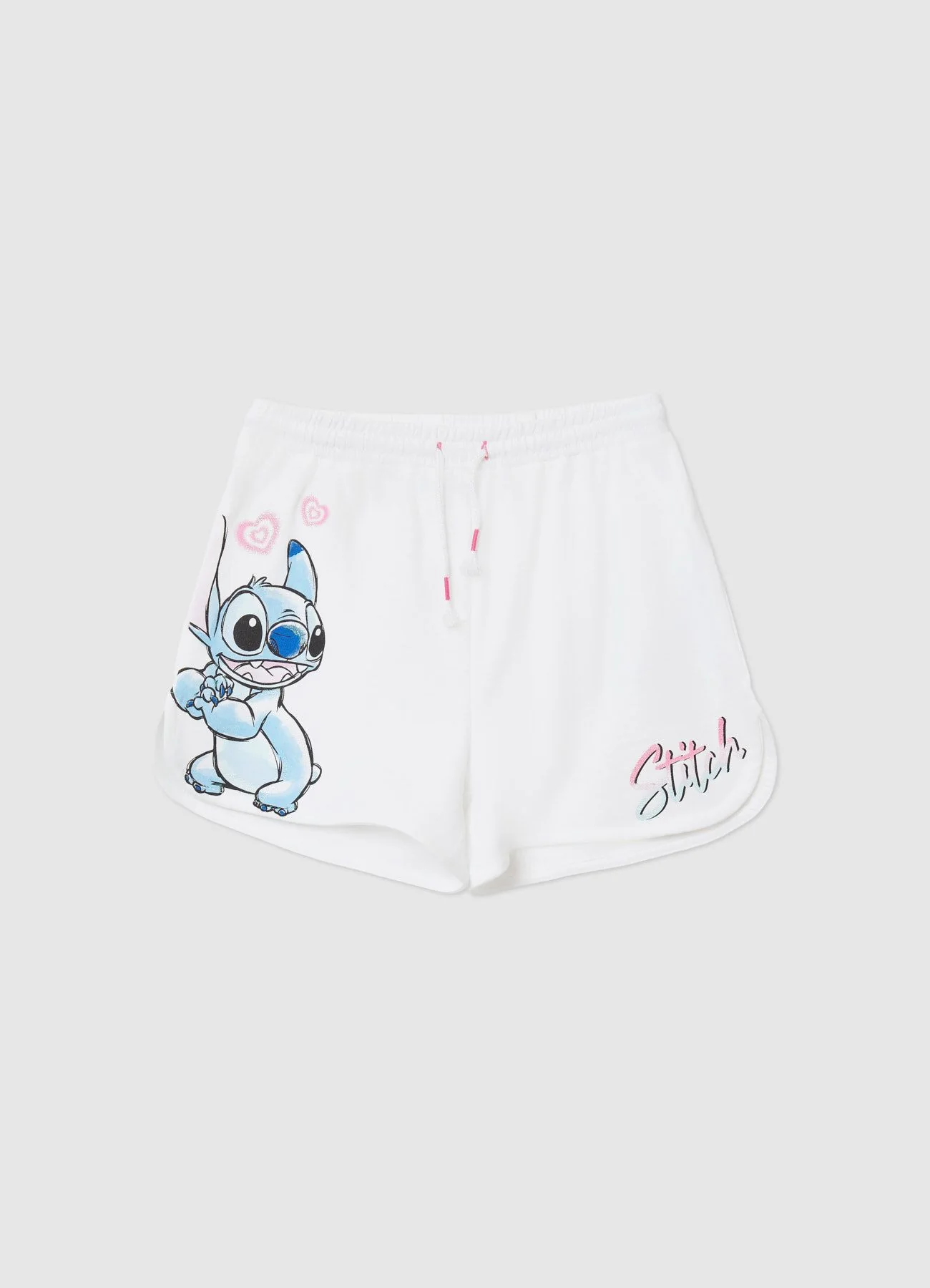 Shorts ginnici con stampa Stitch - Image 3