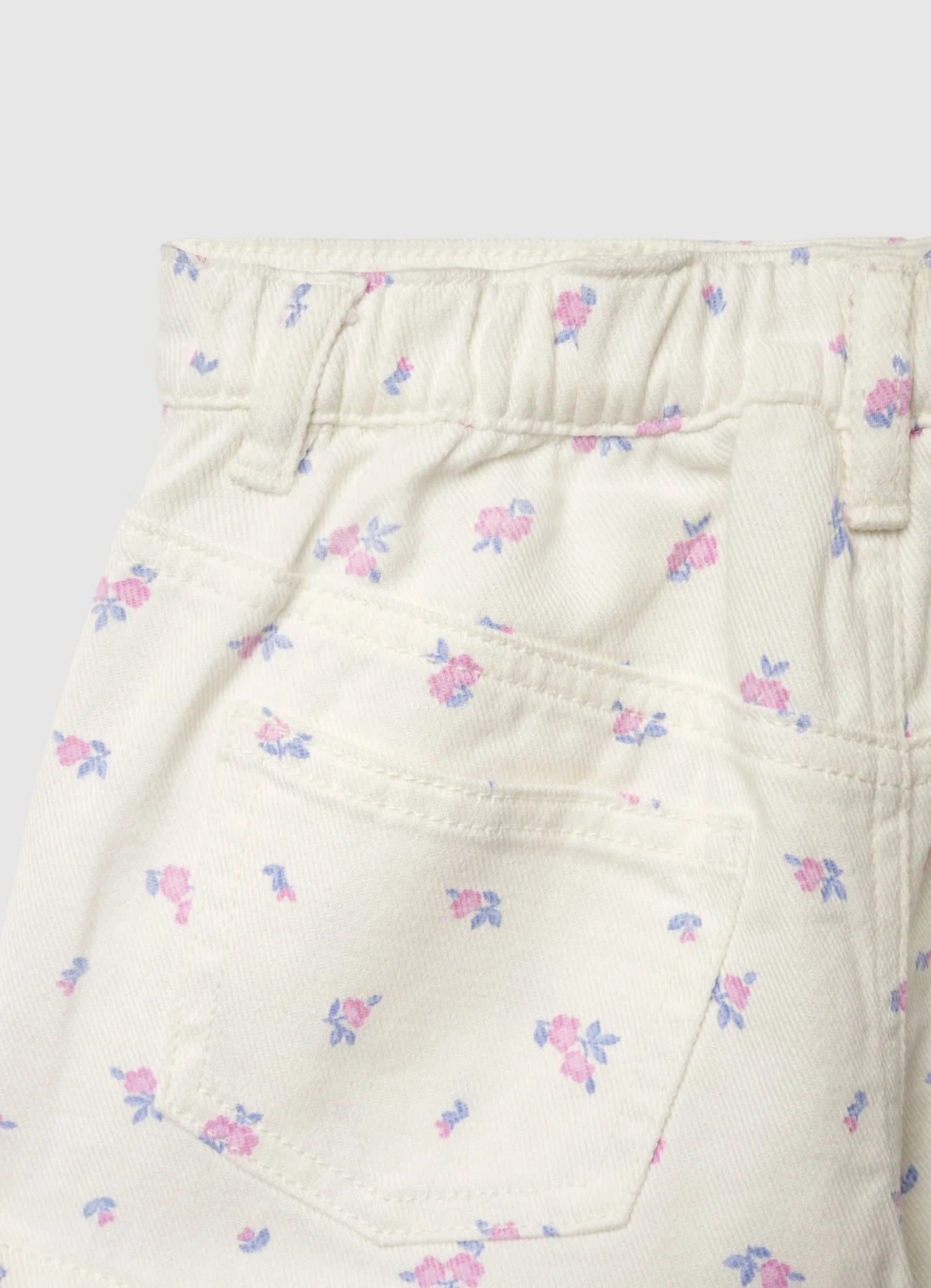 Shorts mom con stampa floreale - Image 3