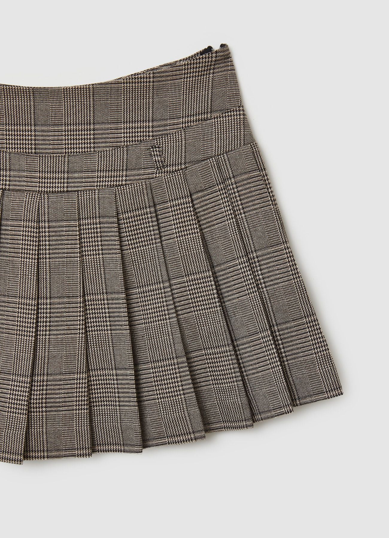 Skort a pieghe fantasia Principe di Galles - Image 5