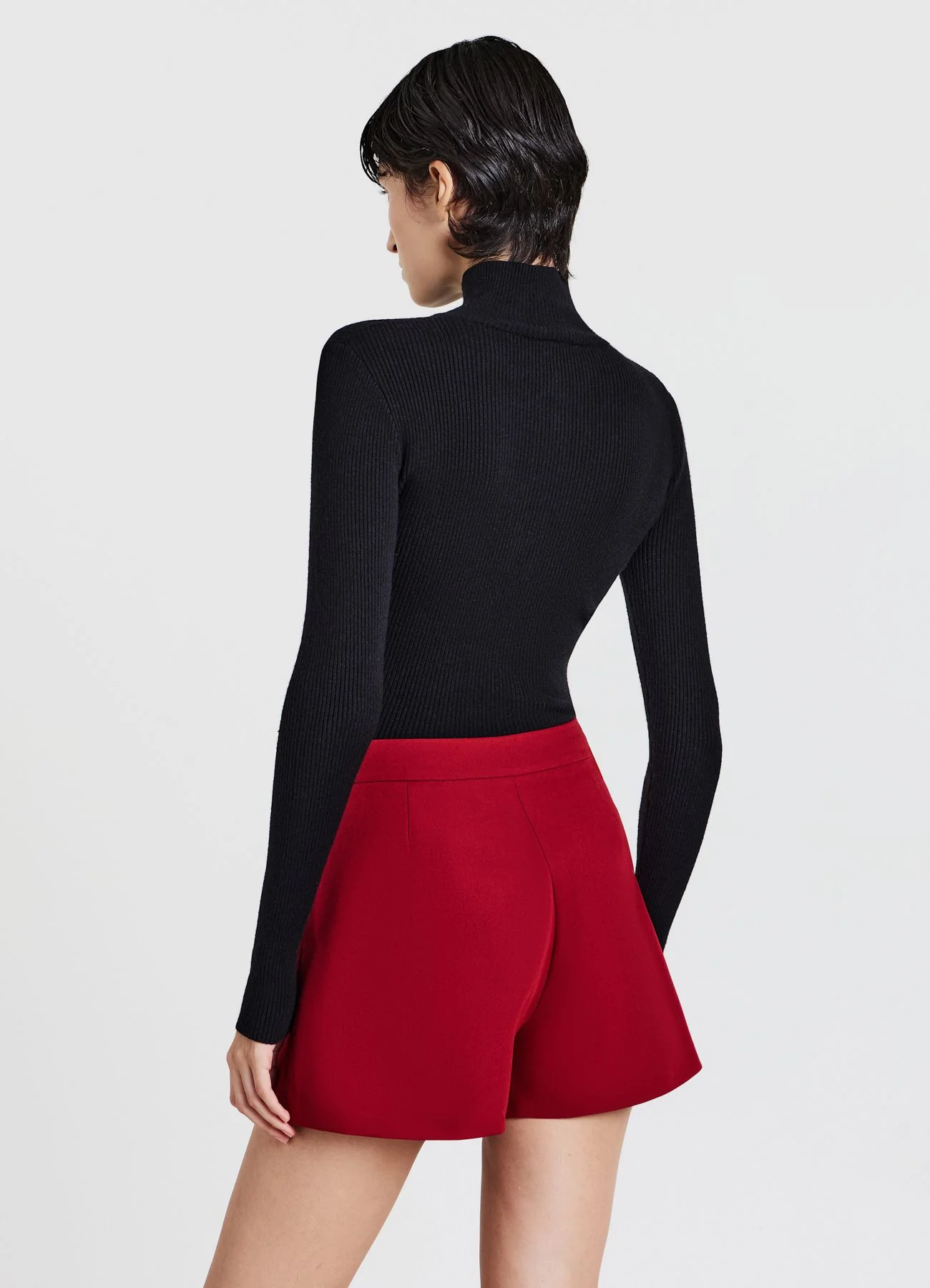 Skort con pannello frontale