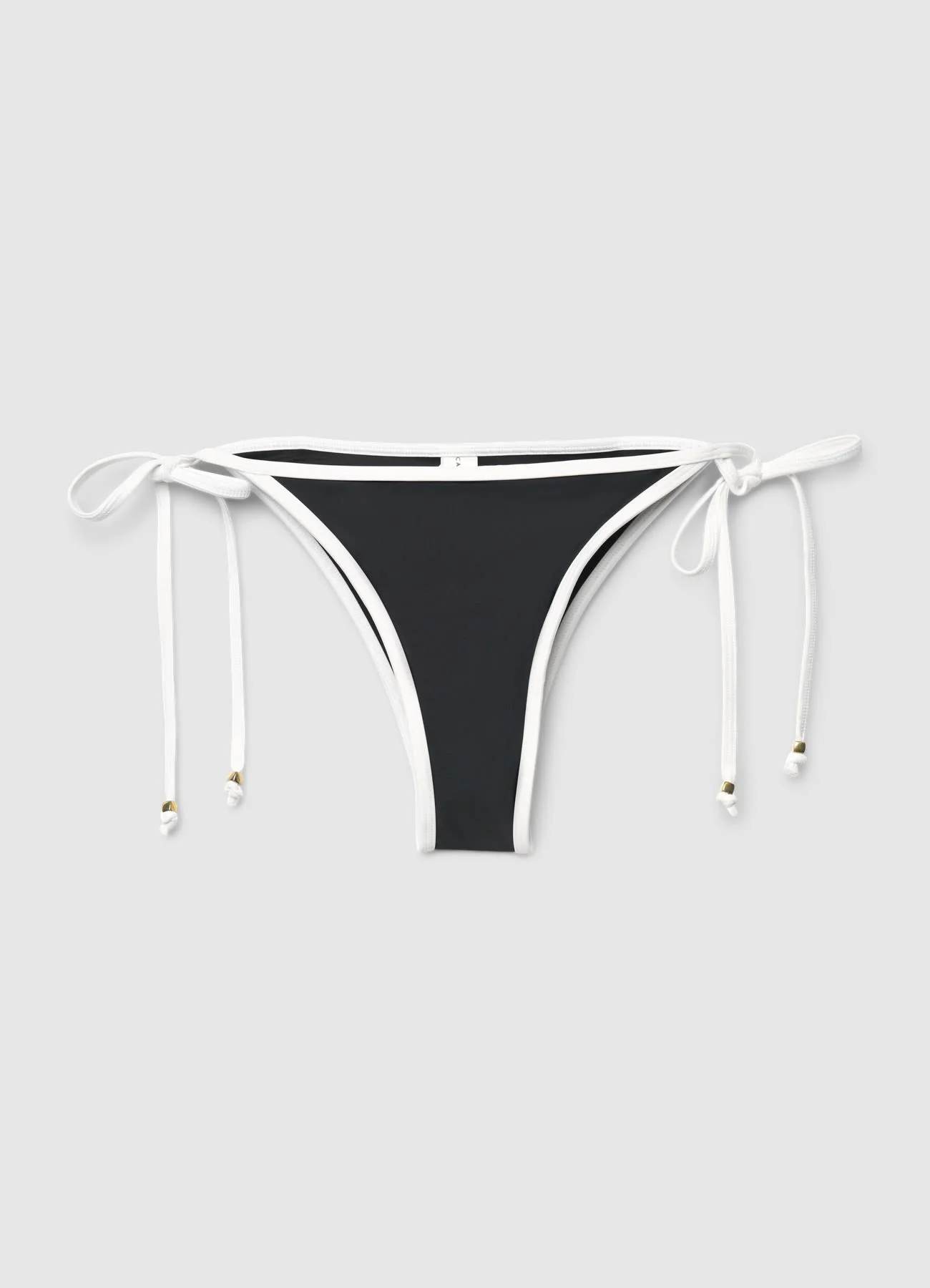 Slip mare brasiliana con piping e laccetti - Image 5