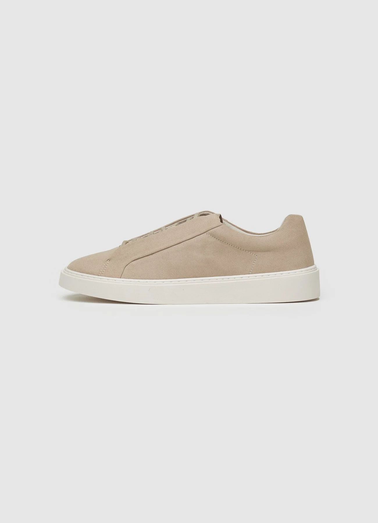 Sneakers in simil camoscio con lacci - Image 2