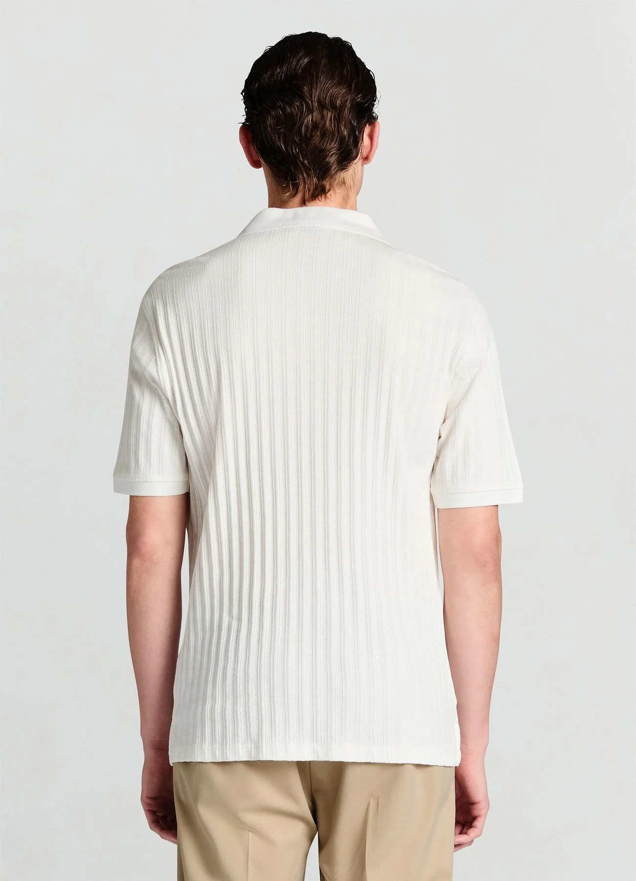 T-shirt a coste polo derby - Image 2