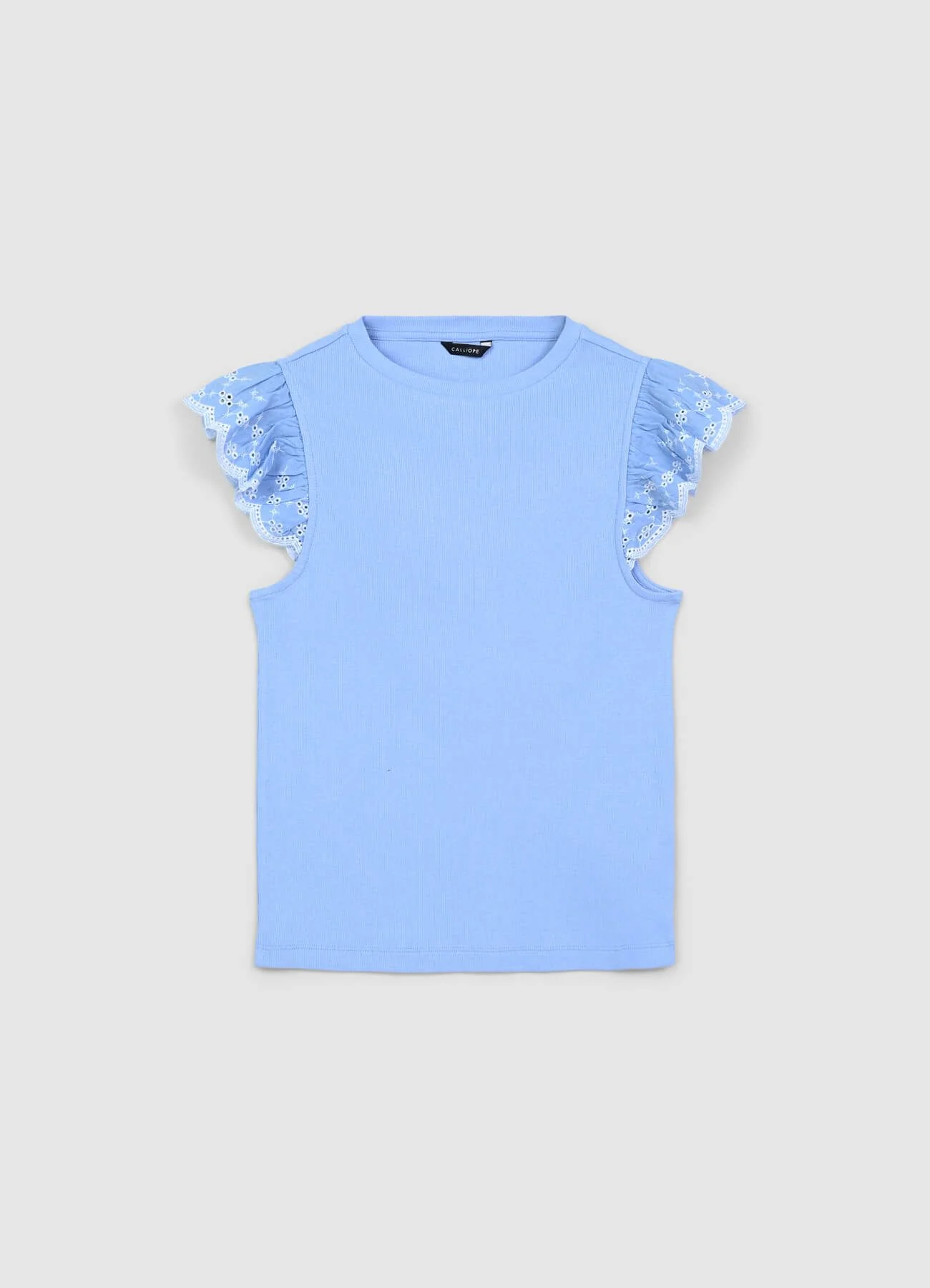 T-shirt a costina volant - Image 5