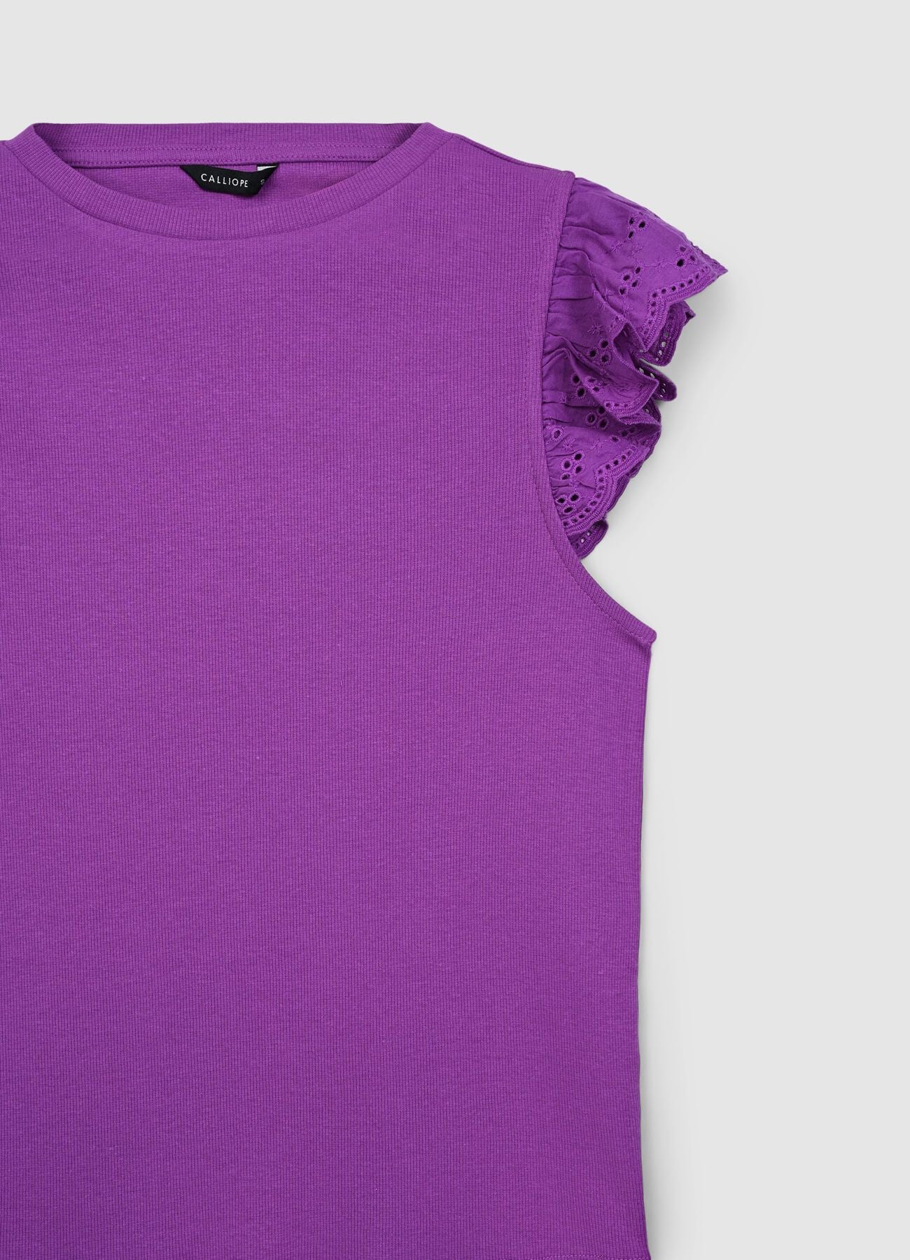 T-shirt a costina volant - Image 5