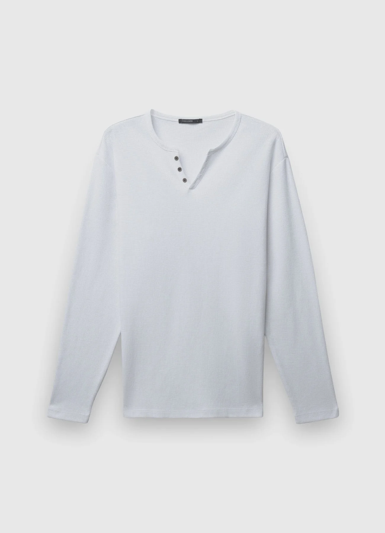 T-shirt a maniche lunghe con scollo serafino - Image 6