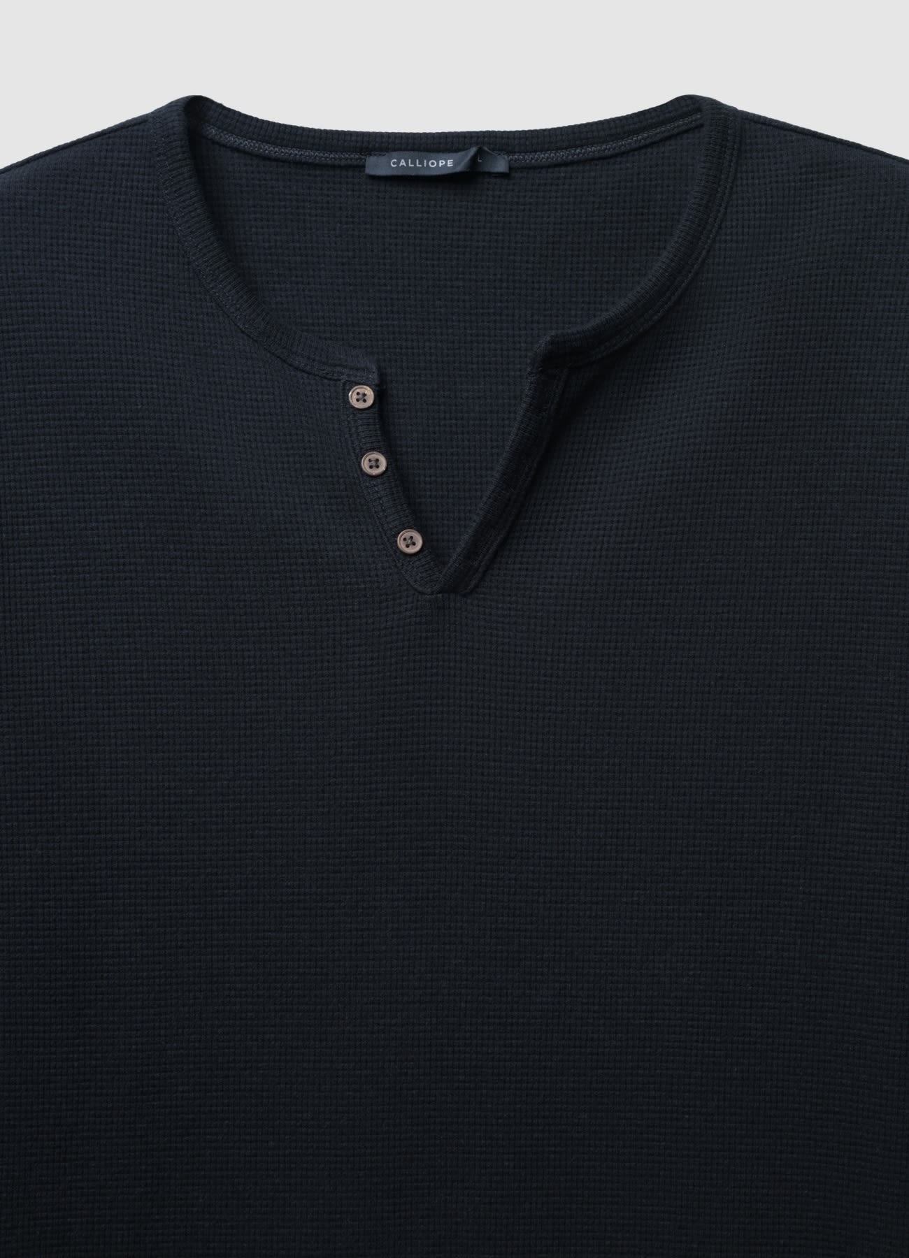 T-shirt a maniche lunghe con scollo serafino - Image 6