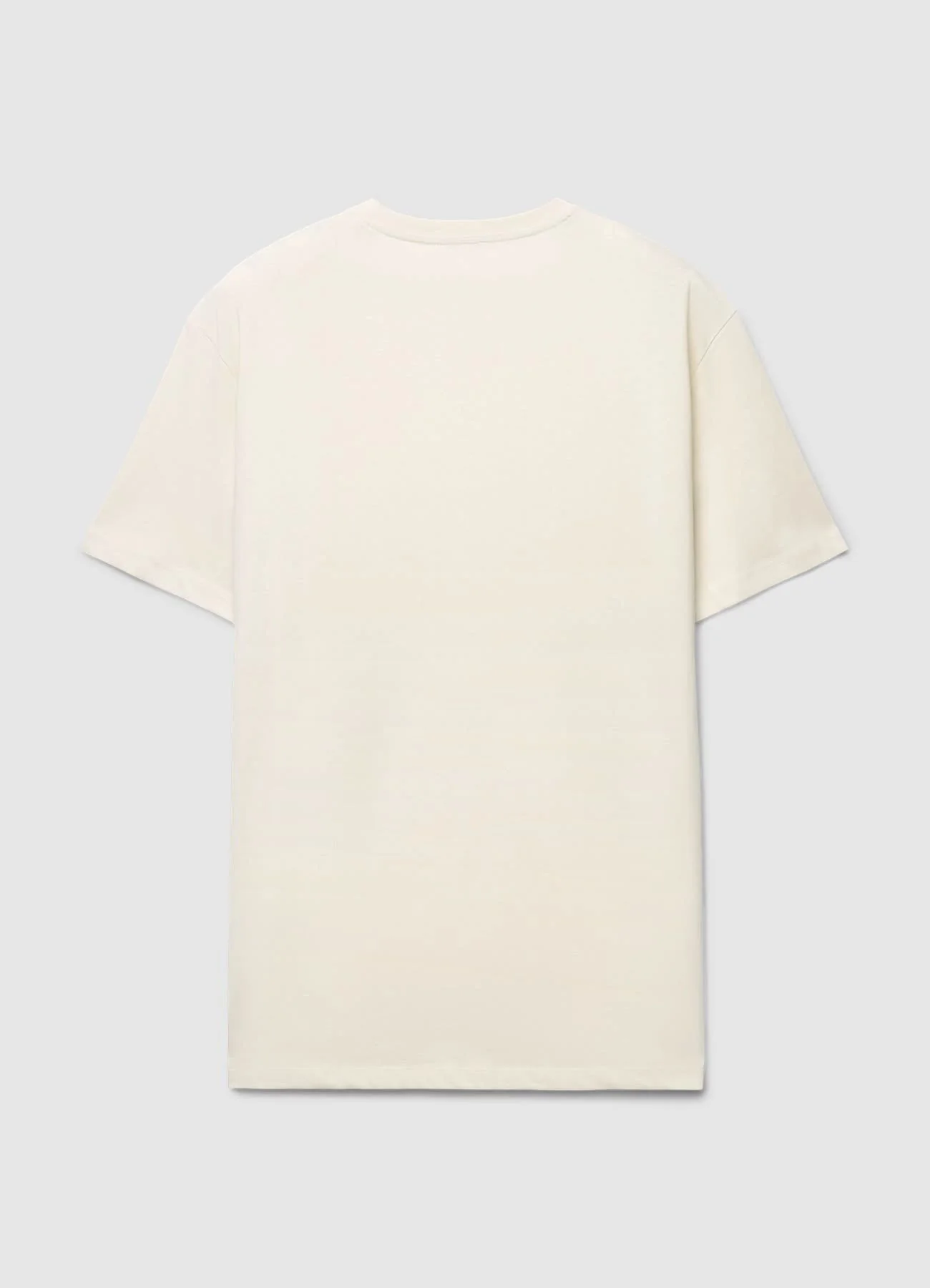 T-shirt a tinta unita girocollo - Image 4