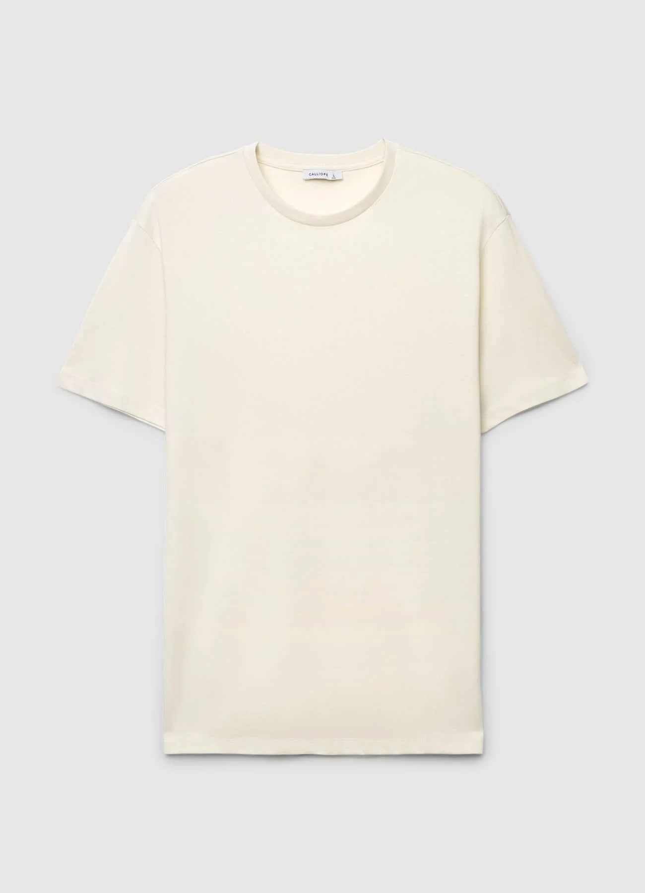 T-shirt a tinta unita girocollo - Image 5