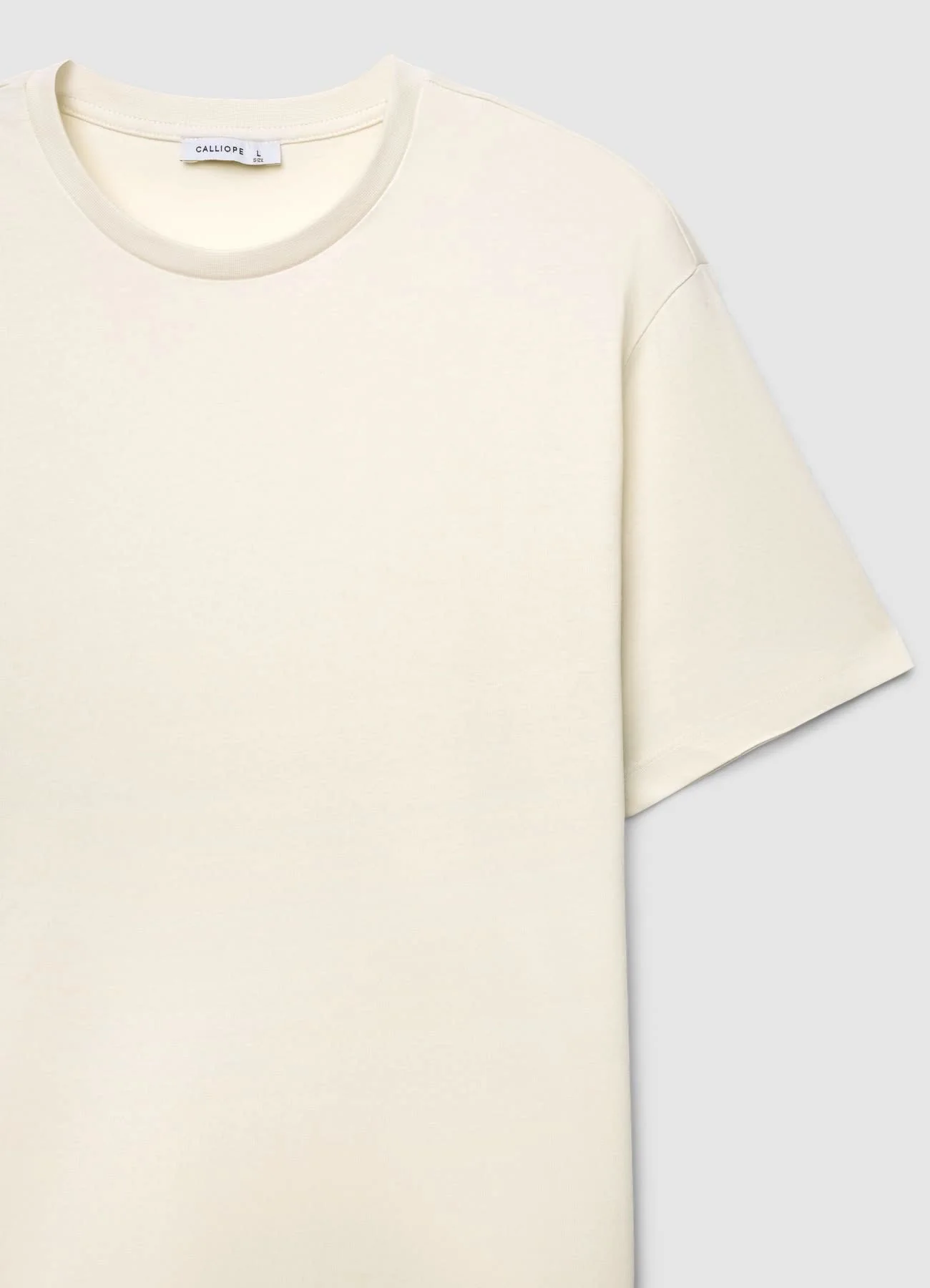 T-shirt a tinta unita girocollo - Image 6