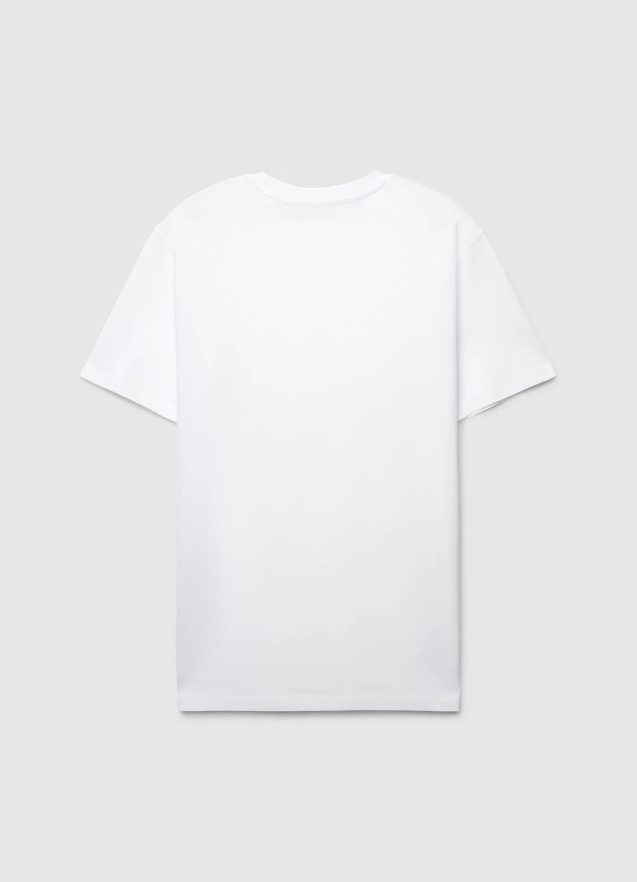 T-shirt a tinta unita in tessuto piquet - Image 4