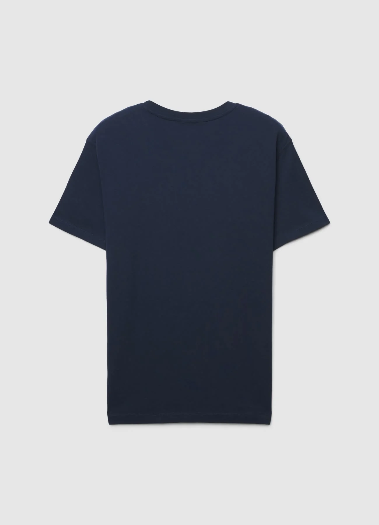 T-shirt a tinta unita in tessuto piquet - Image 6
