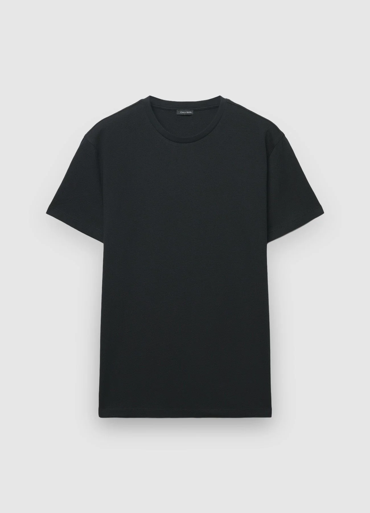T-shirt a tinta unita tessuto lavorato - Image 6