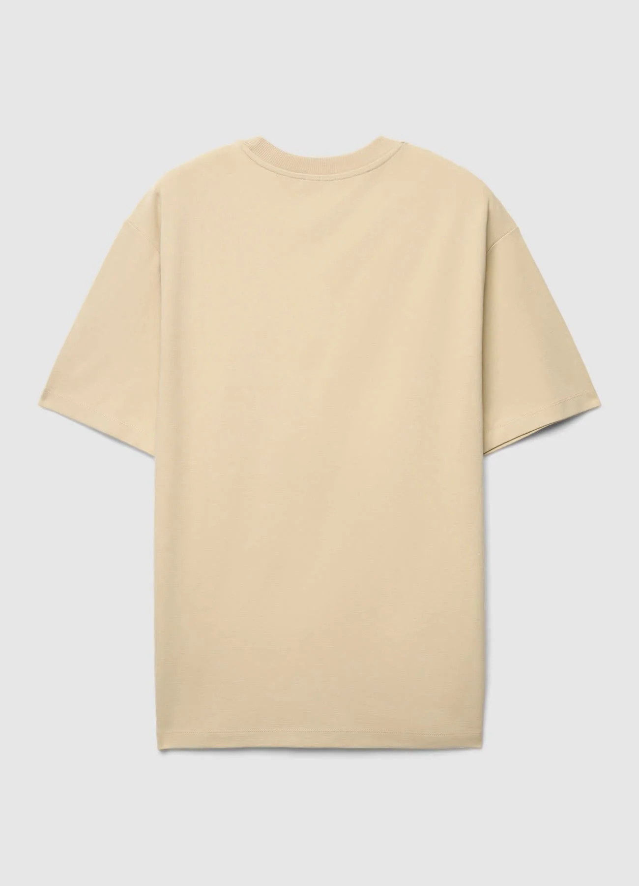 T-shirt ampia a tinta unita - Image 6