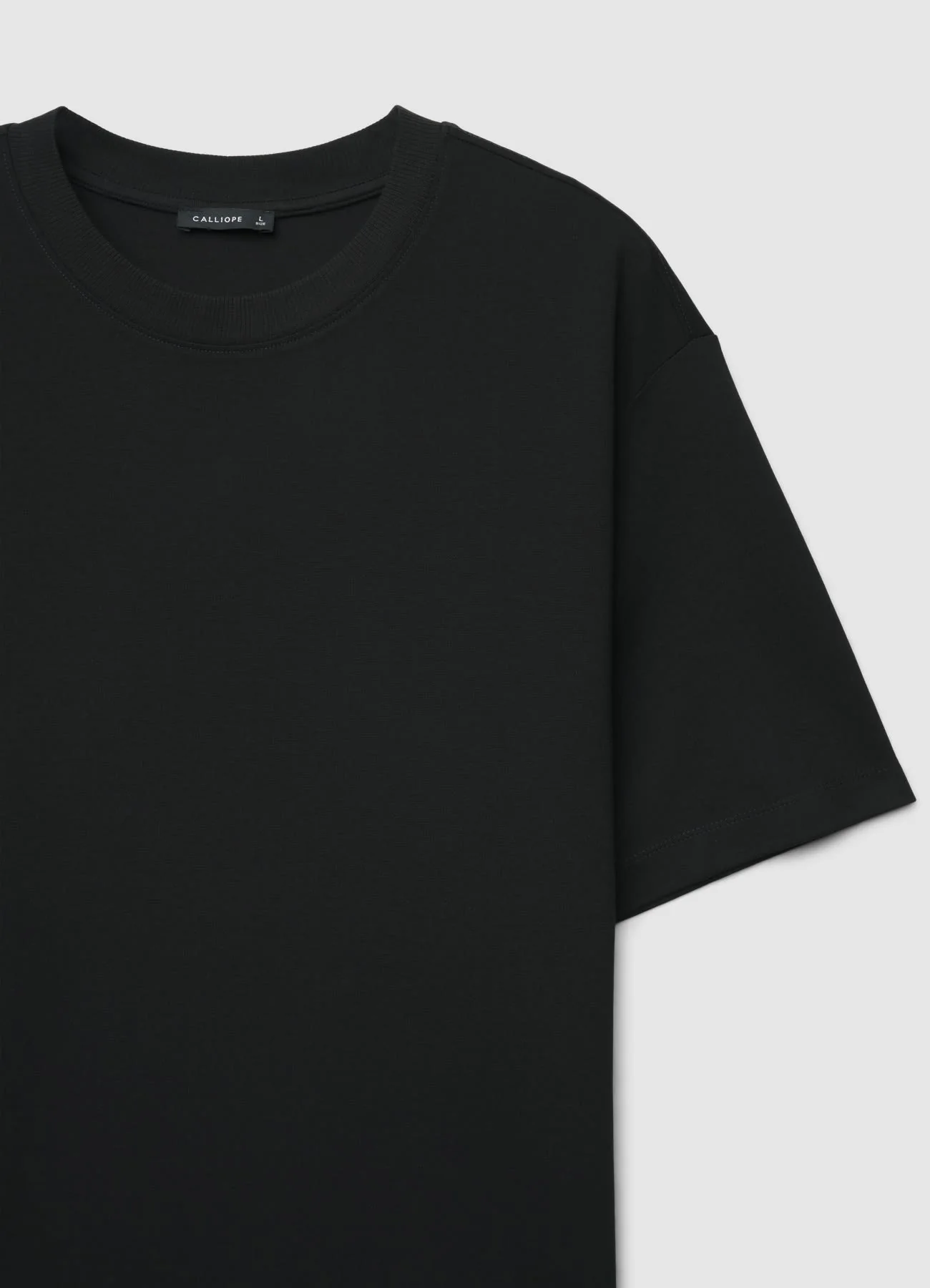 T-shirt ampia a tinta unita - Image 6