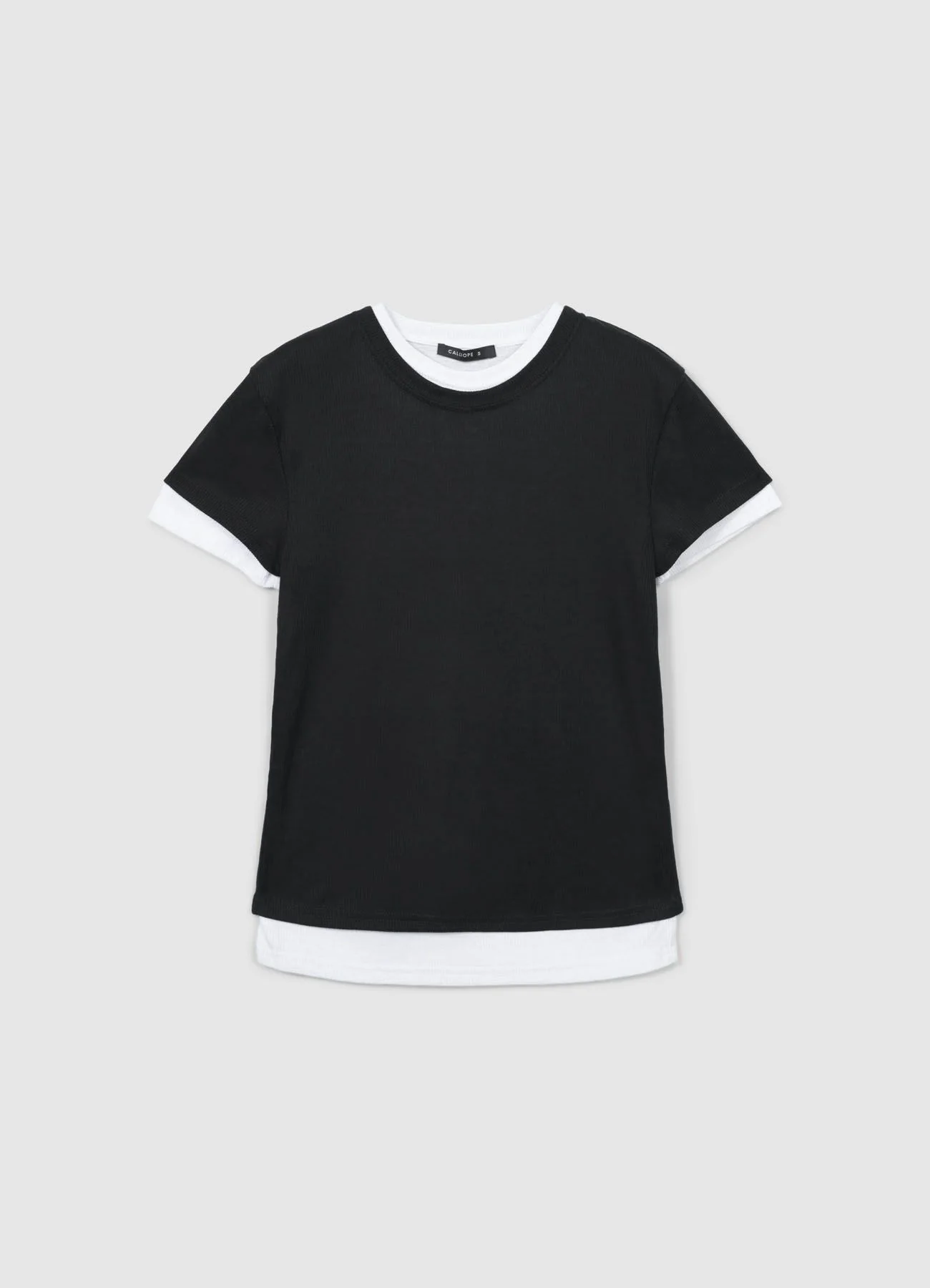 T-shirt bi-tessuto - Image 4
