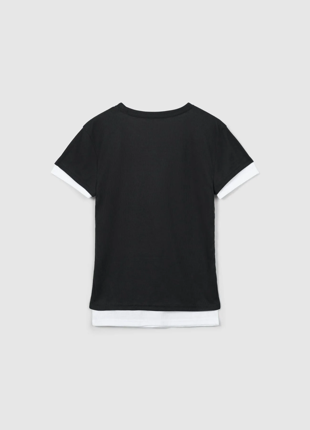 T-shirt bi-tessuto - Image 6