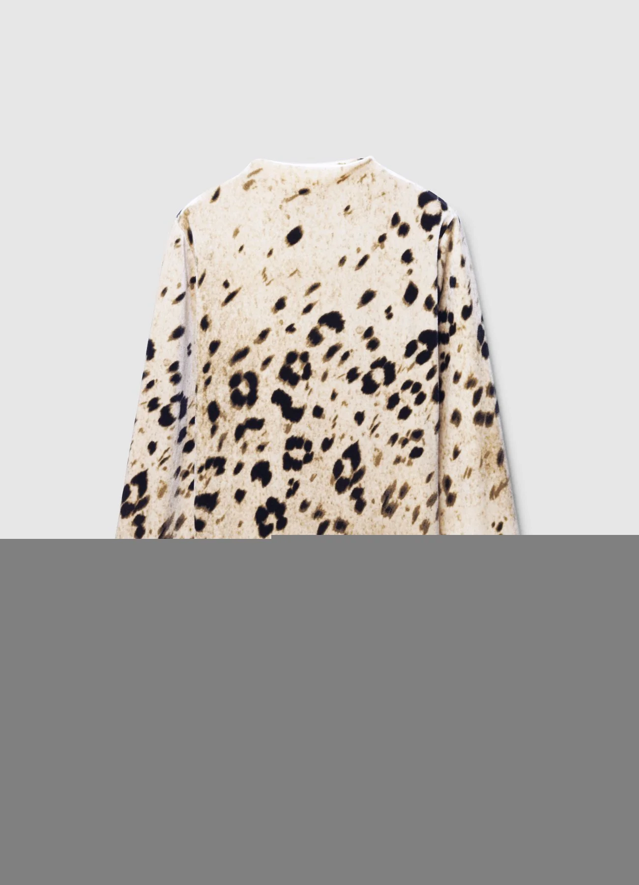 T-shirt collo a cratere animalier - Image 6