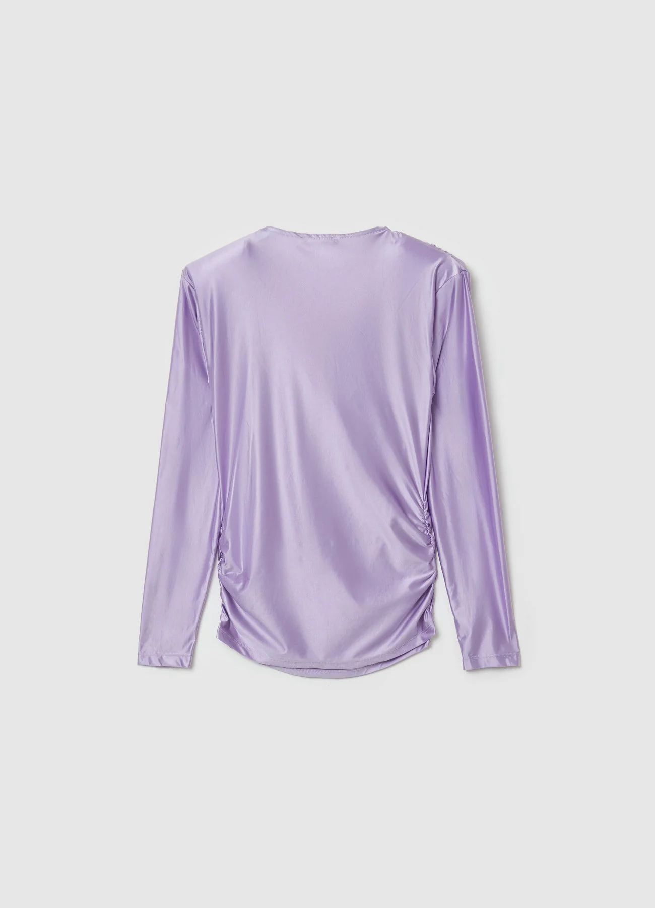 T-shirt collo sciallato - Image 6