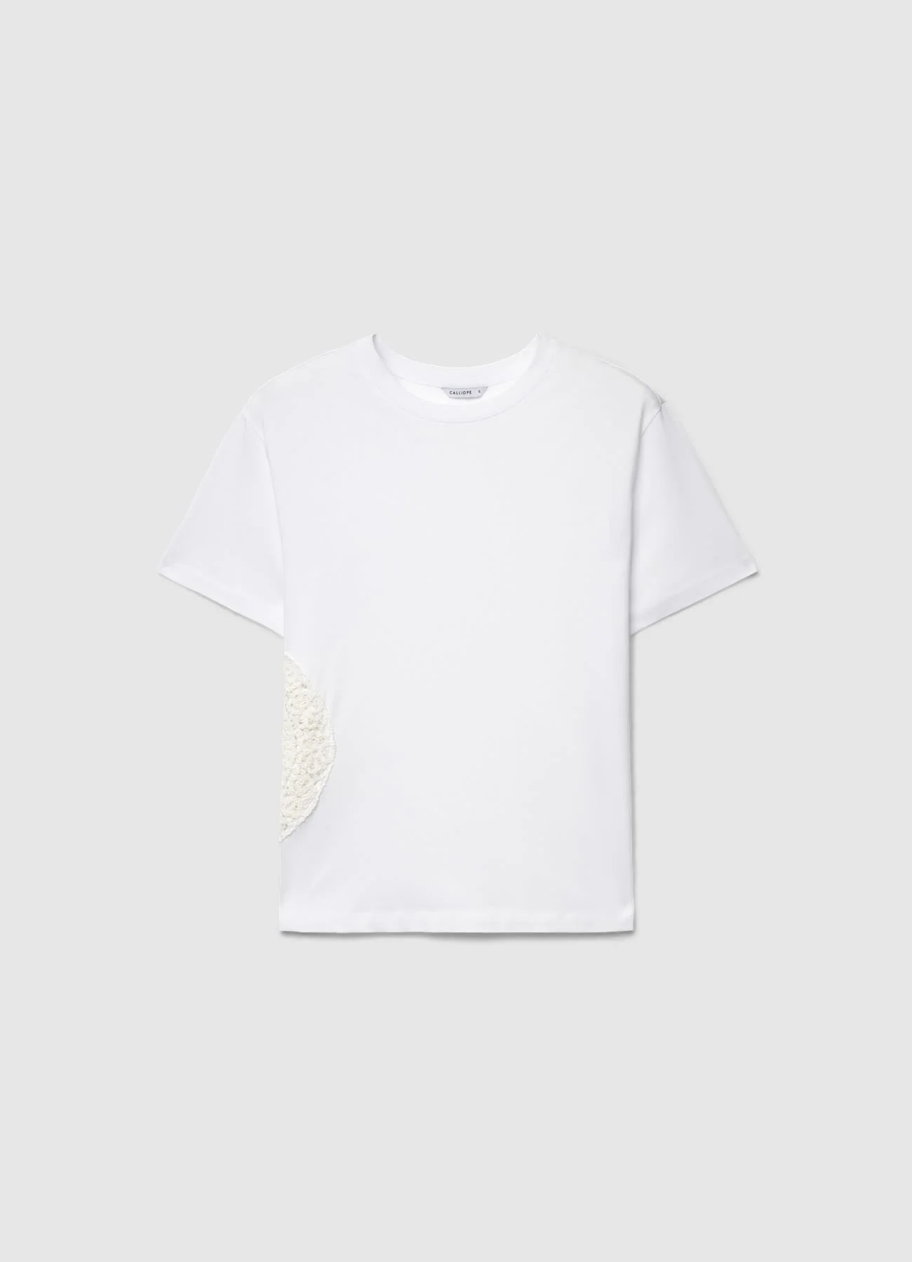 T-shirt con applicazione ricamata - Image 4