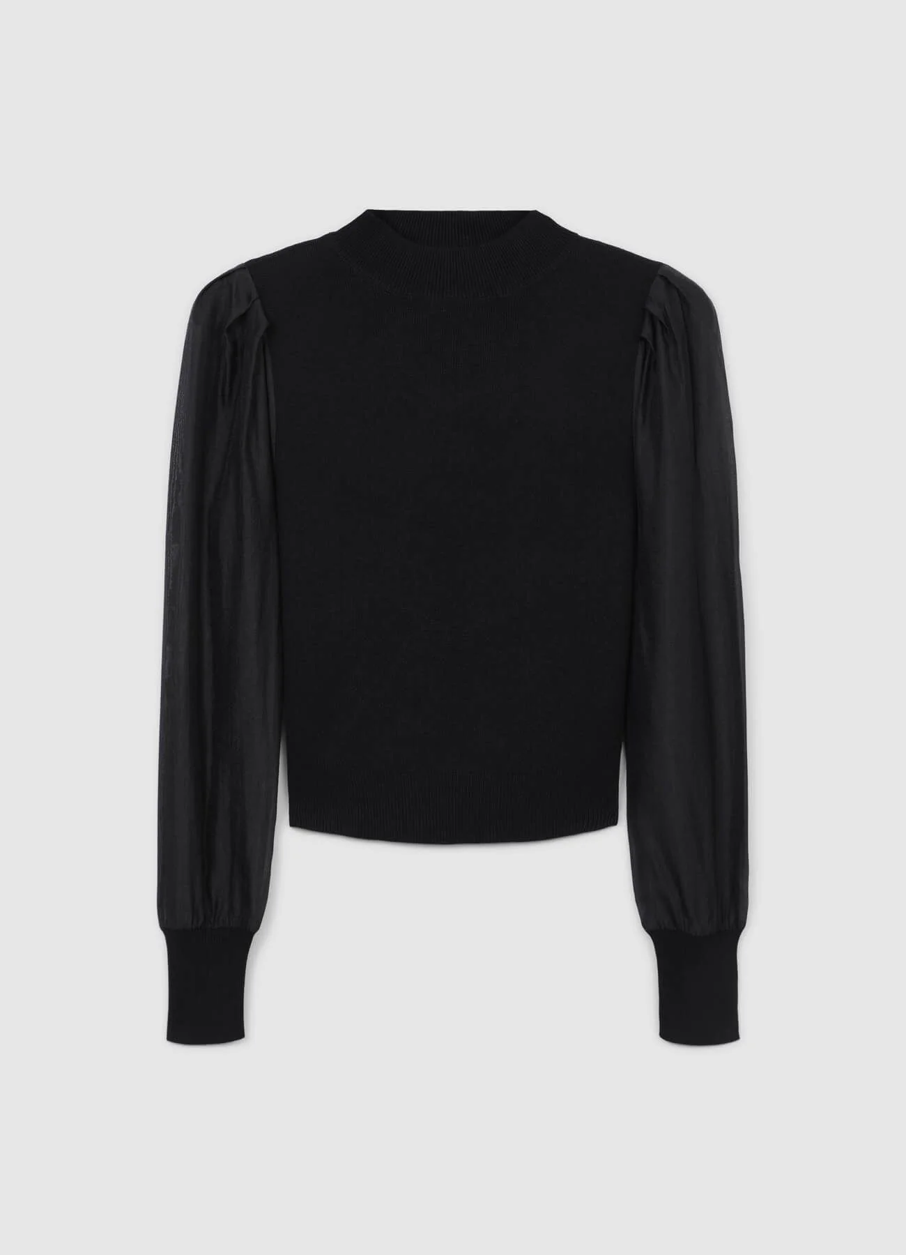 T-shirt con maniche organza - Image 5