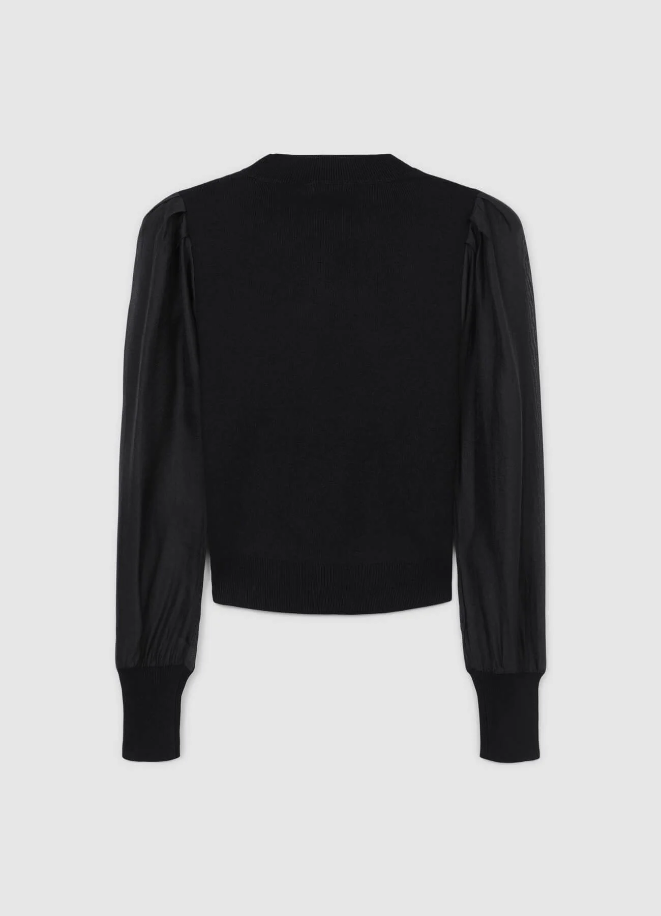 T-shirt con maniche organza - Image 6